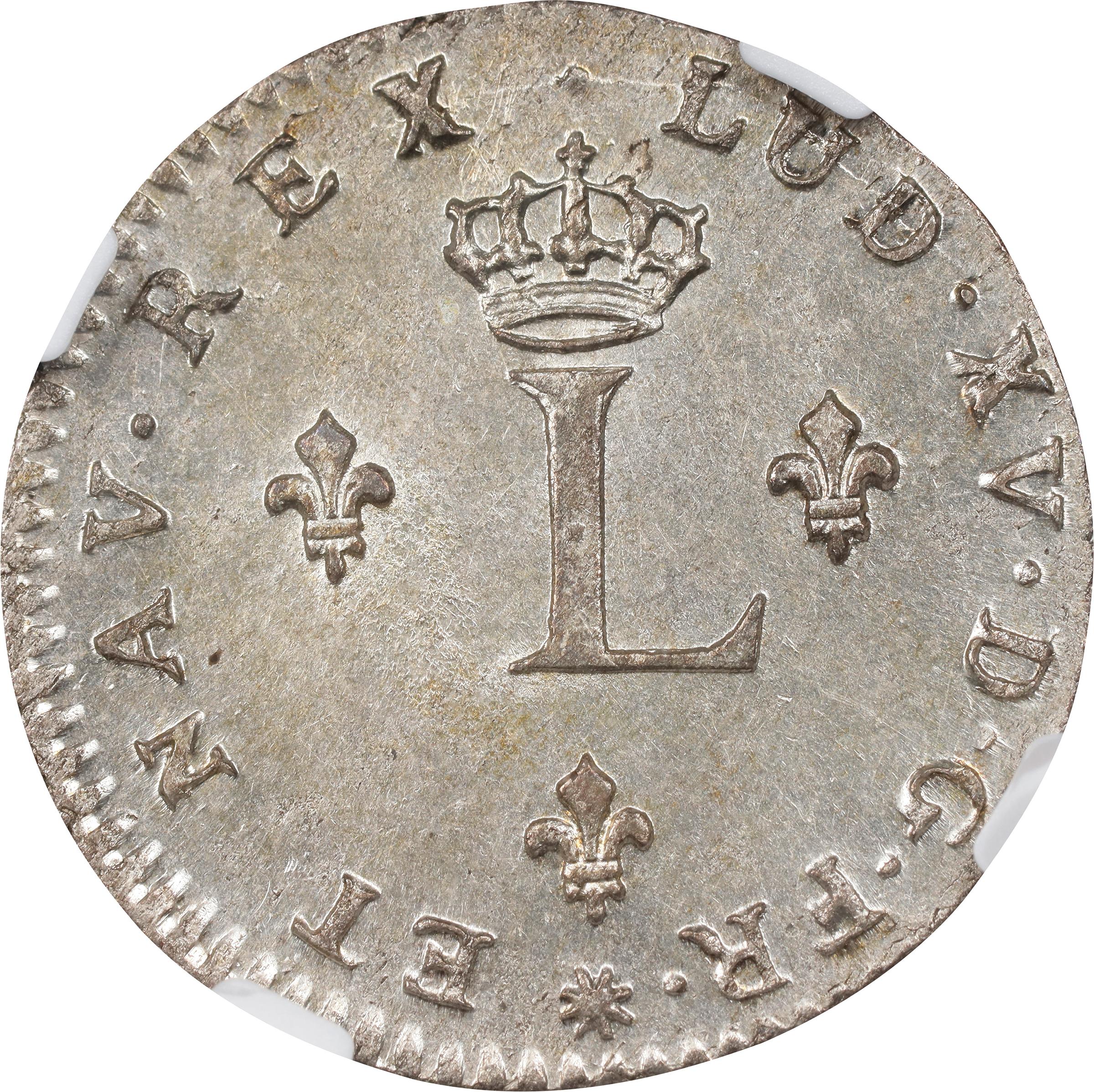 image for: 1739-D Sou Marque. Lyon Mint. Vlack-71. Rarity-1. MS-64 (NGC).