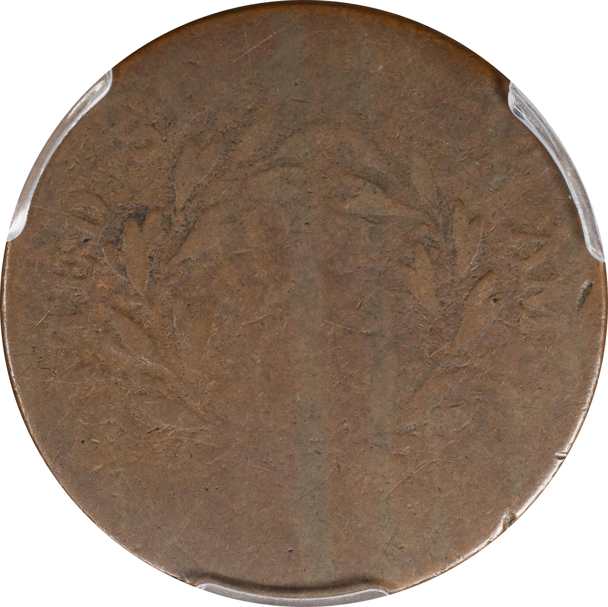 image for: 1795 Liberty Cap Cent. S-76b, B-4b. Rarity-1. Plain Edge. Fair-2 (PCGS). CAC.