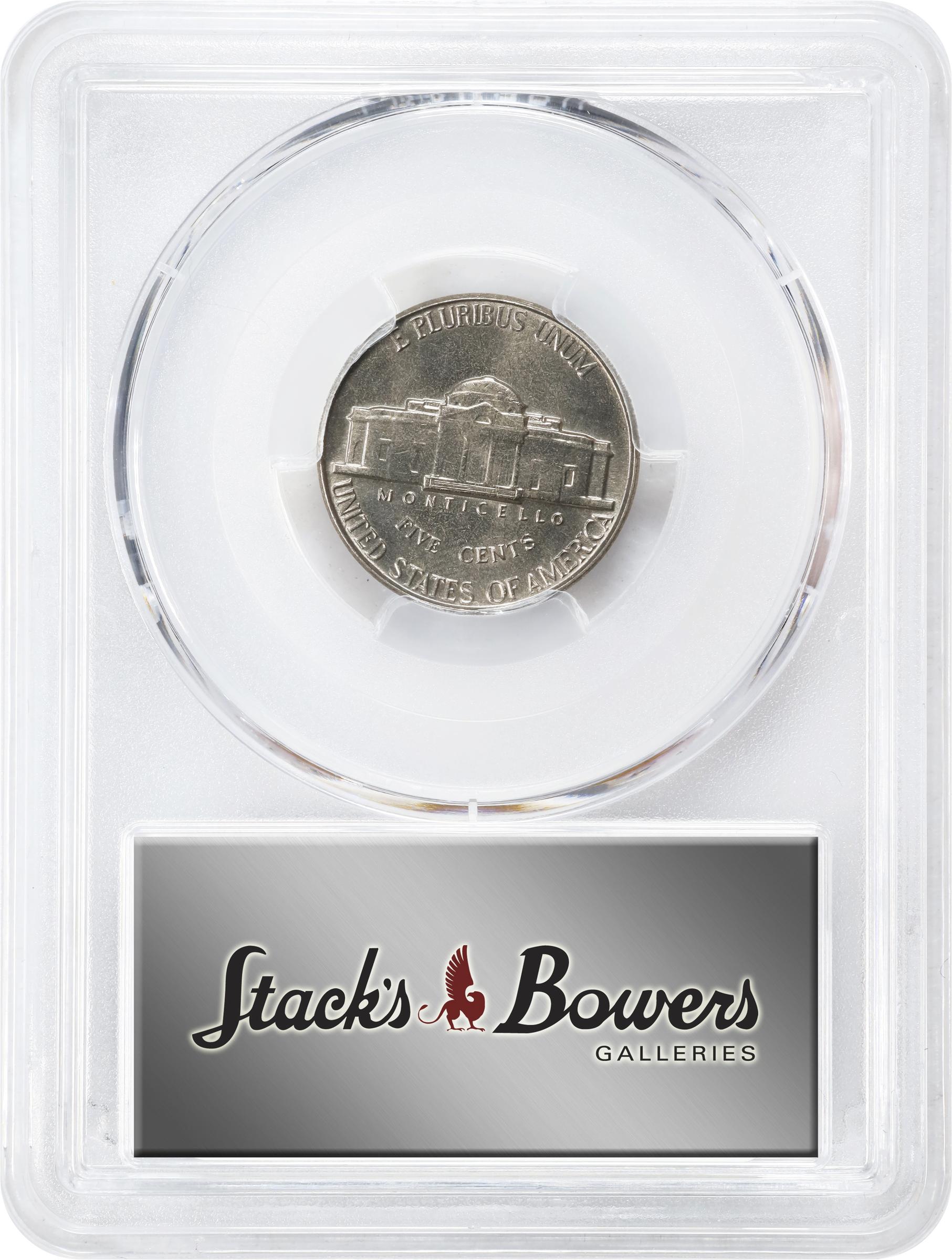 image for: 1948 Jefferson Nickel. MS-66 FS (PCGS).