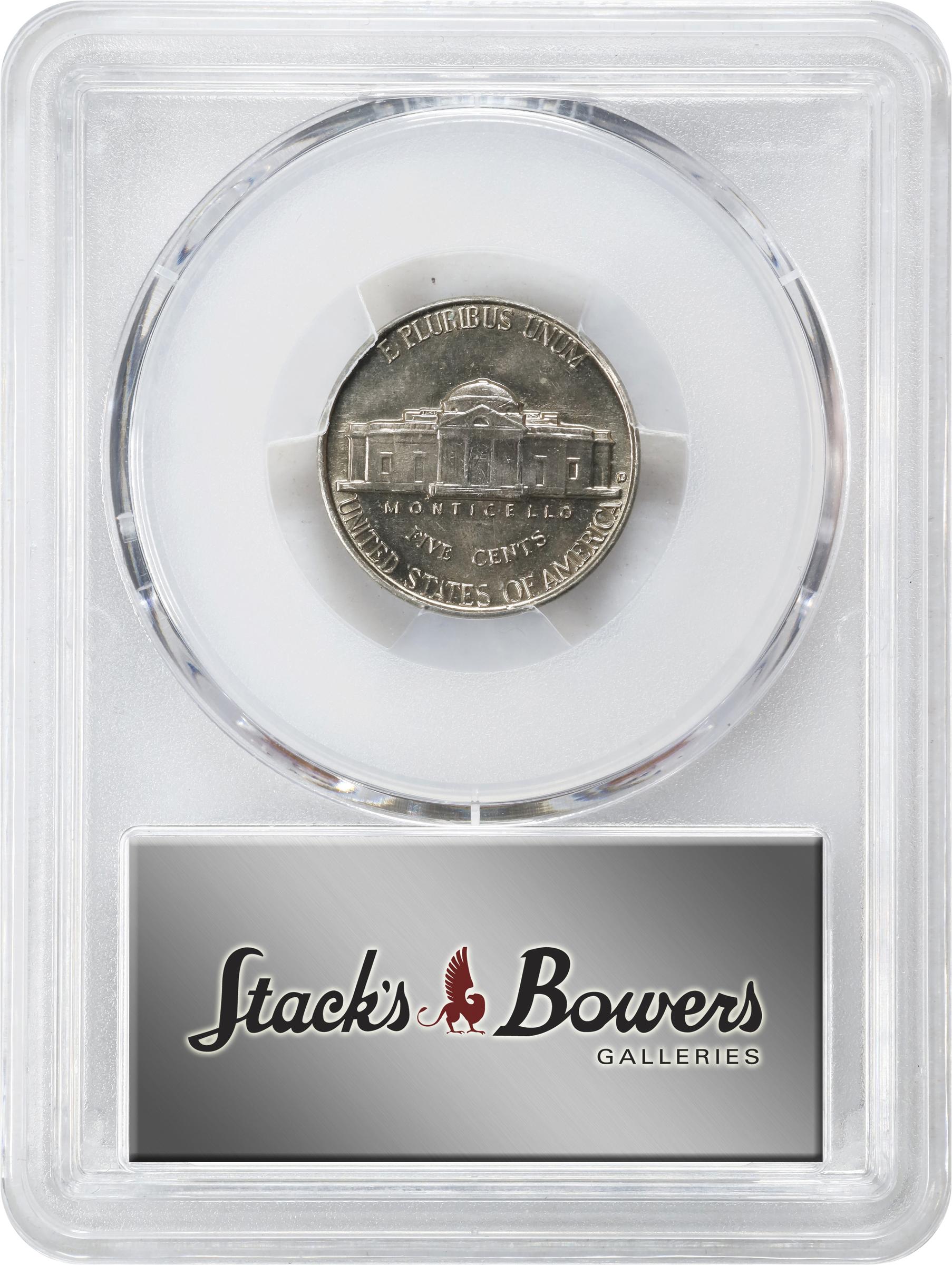 image for: 1956-D Jefferson Nickel. MS-65 FS (PCGS).
