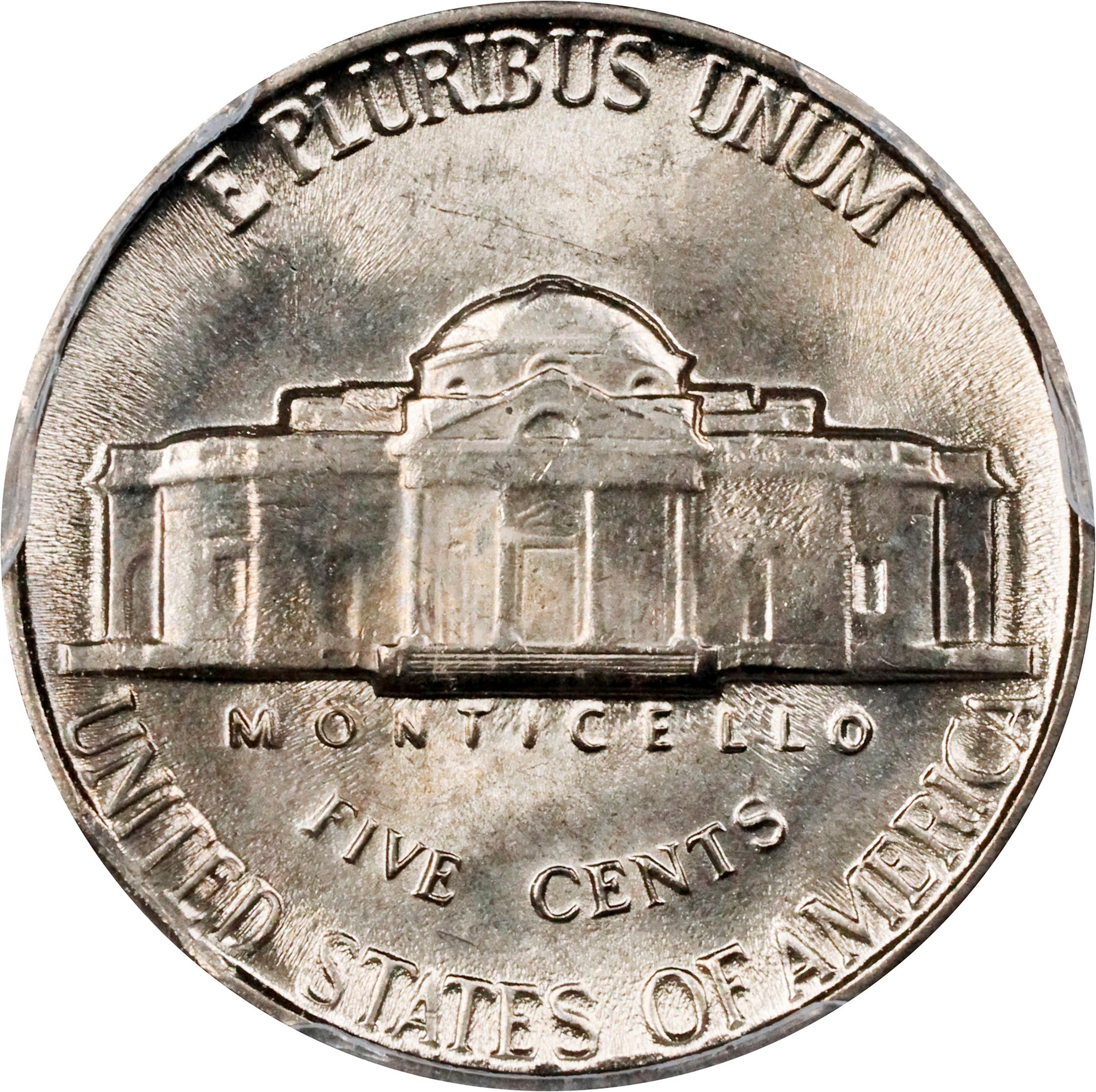 image for: 1961 Jefferson Nickel. MS-66 (PCGS).