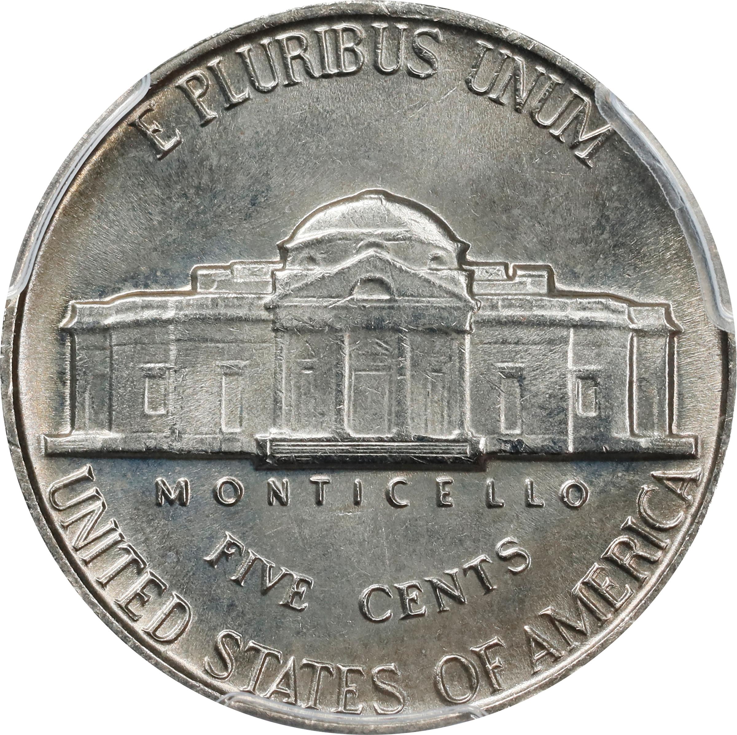 image for: 1963 Jefferson Nickel. MS-66 FS (PCGS).