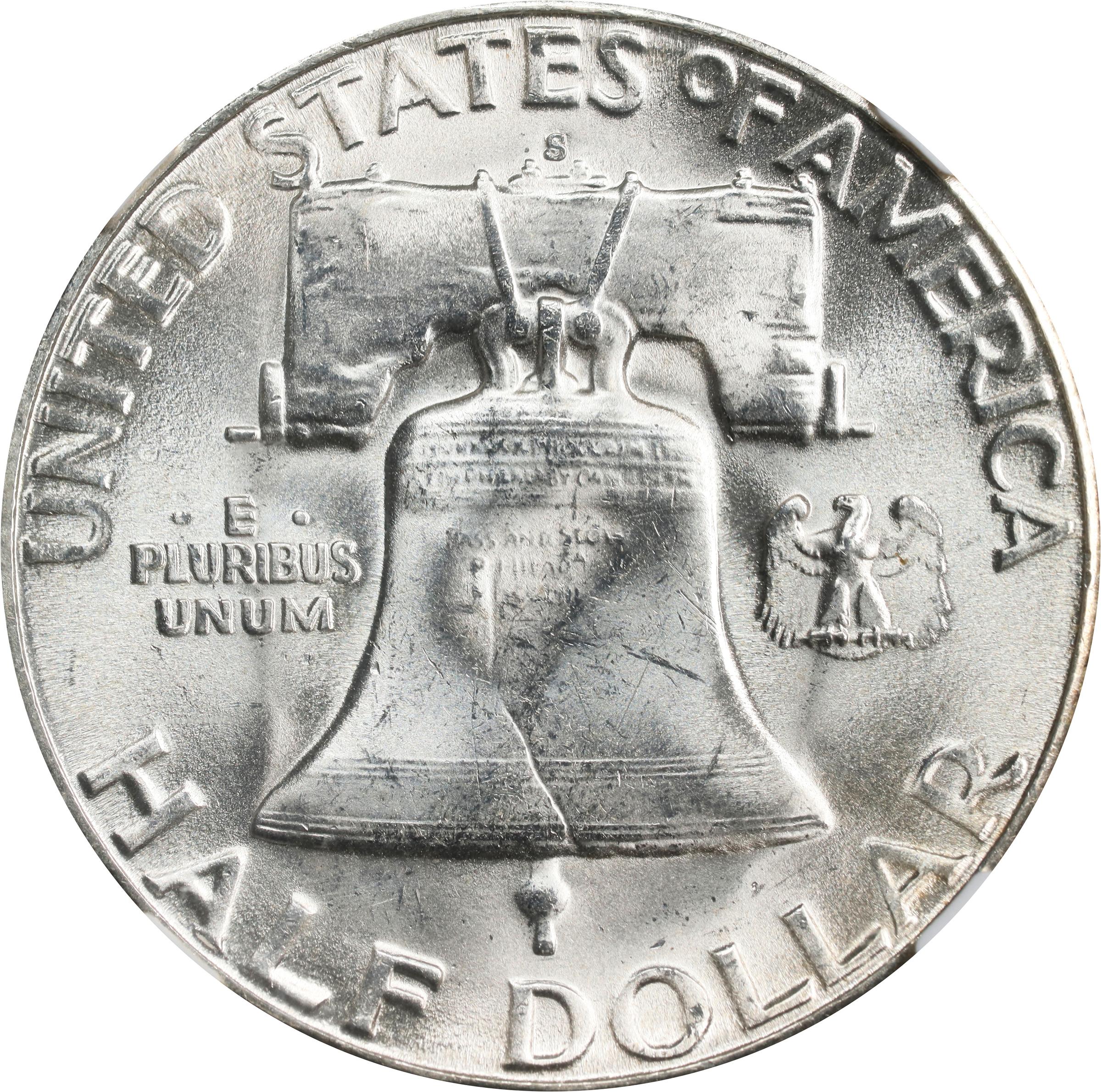 image for: 1953-S/S Franklin Half Dollar. FS-501. MS-65 (NGC). CAC.