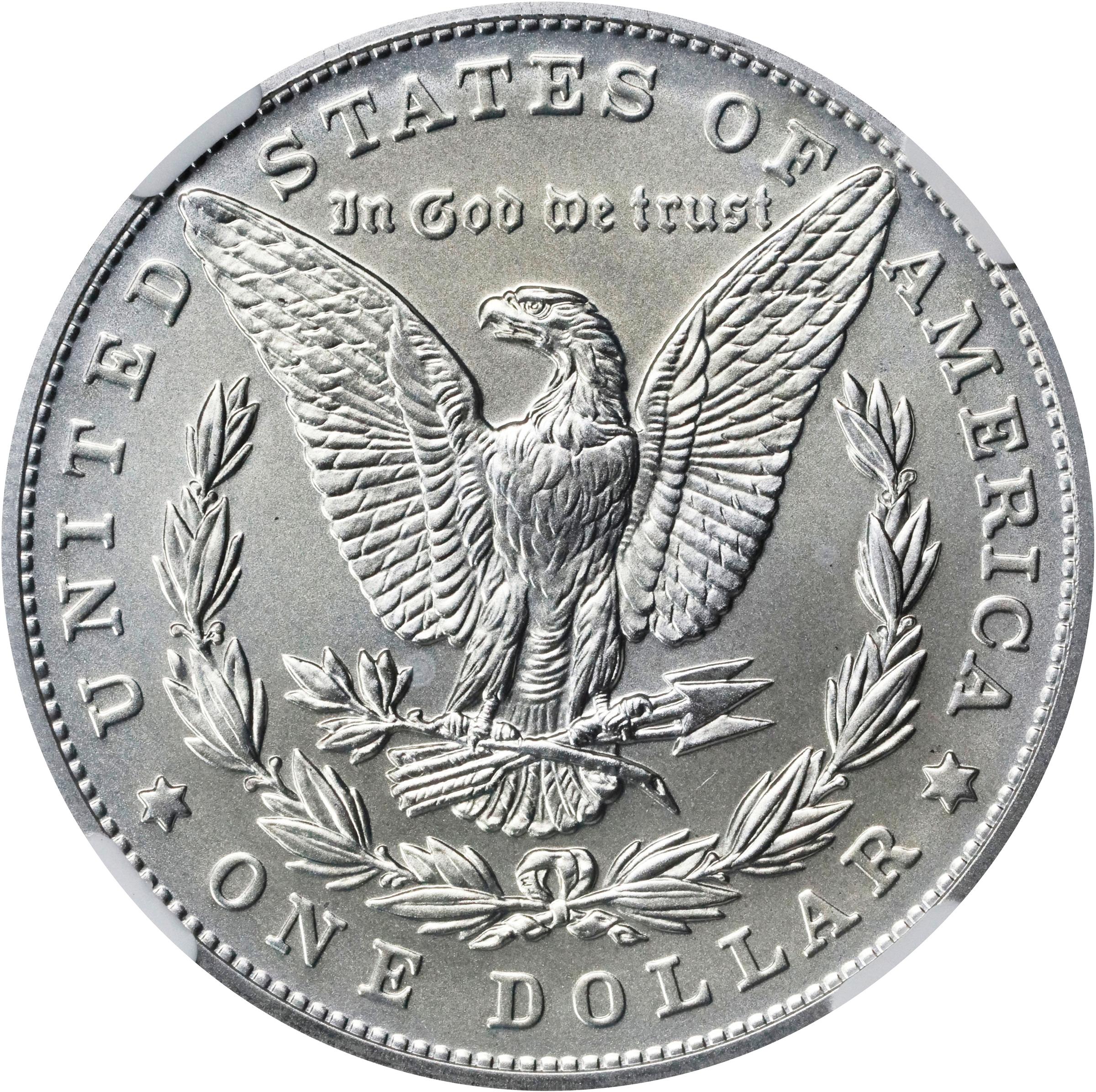 image for: 2023 Silver Dollar Anniversary Coin. Morgan. First Day of Issue. MS-70 (NGC).
