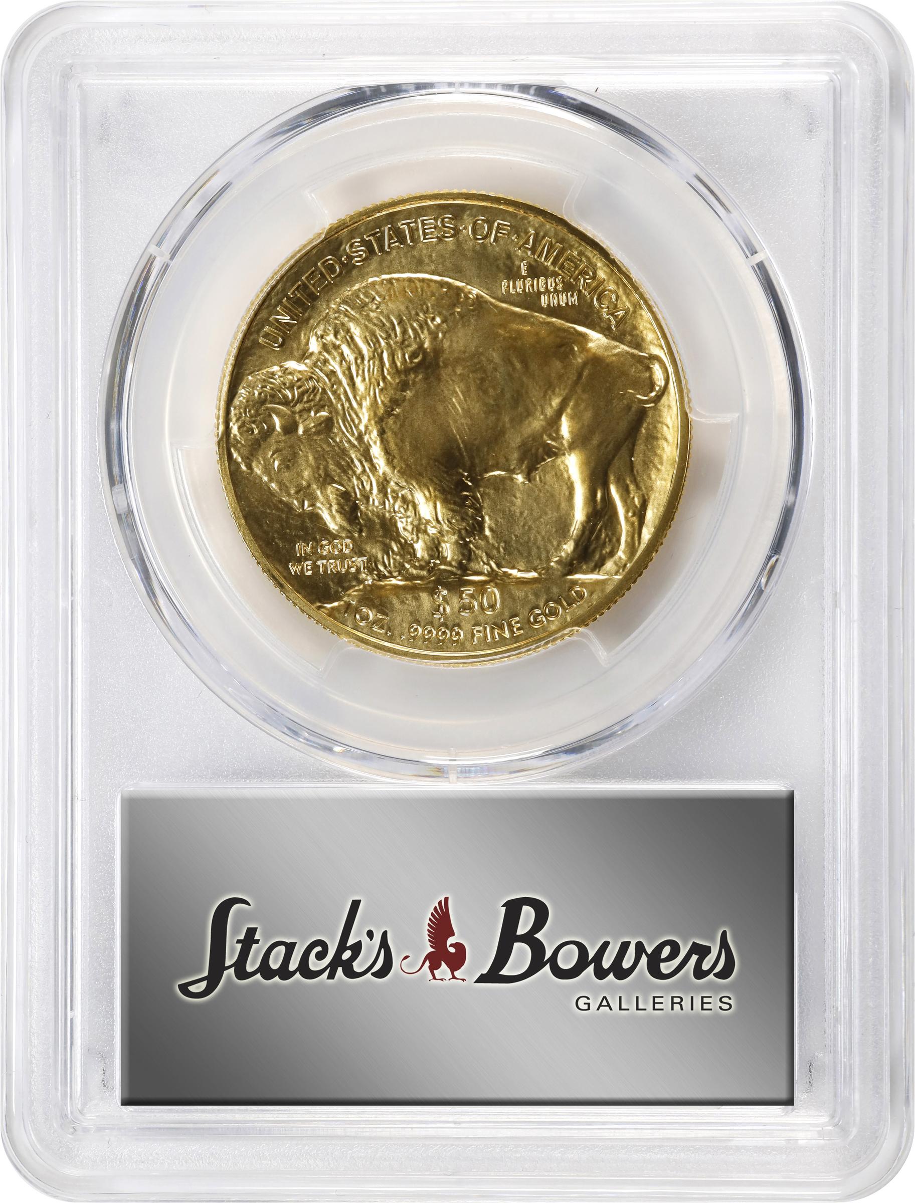 image for: 2009 One-Ounce Gold Buffalo. First Strike. MS-70 (PCGS).