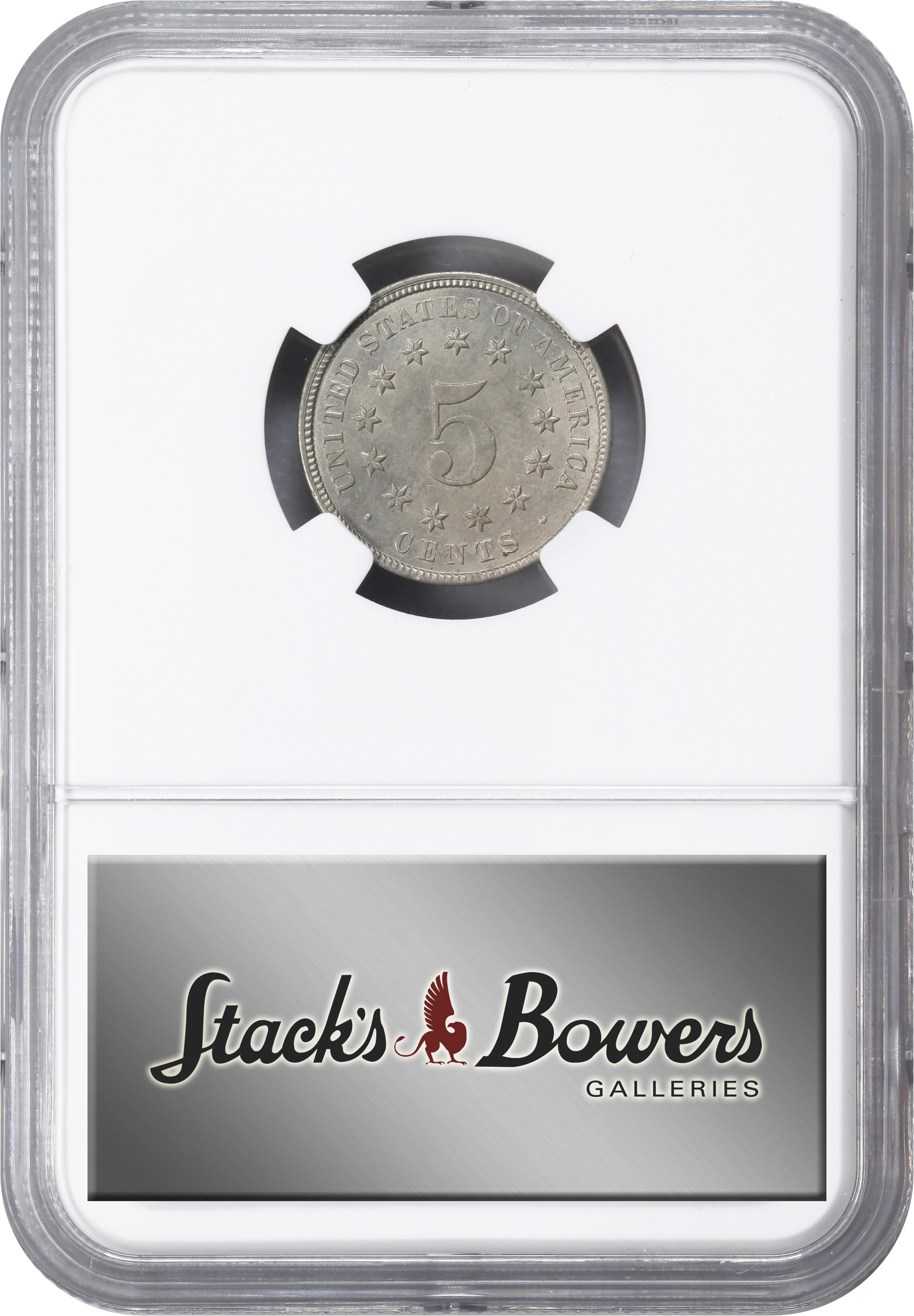1883 5c Shield MS61 CAC thumbnail 4
