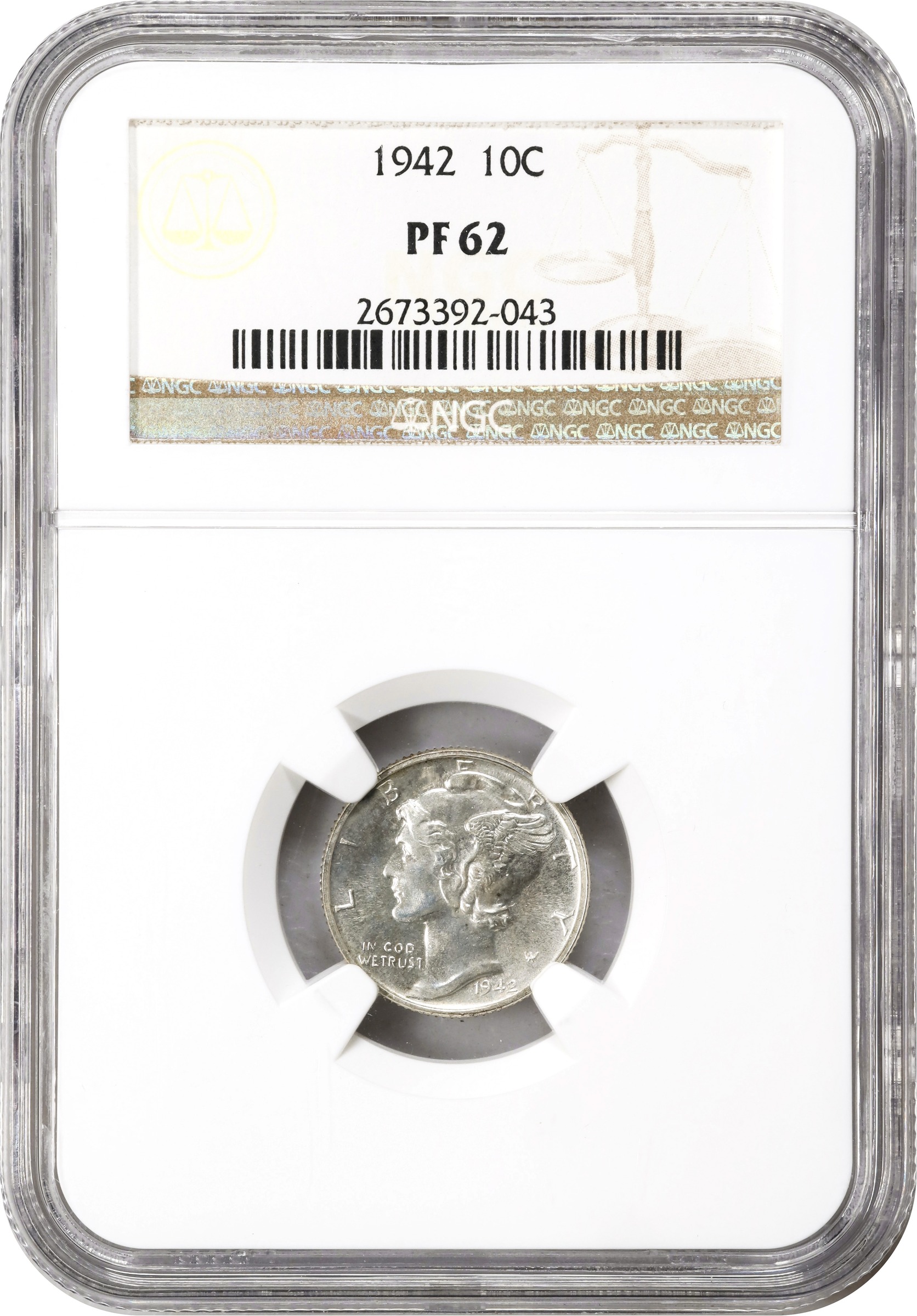 1942 10c PR62 thumbnail 3