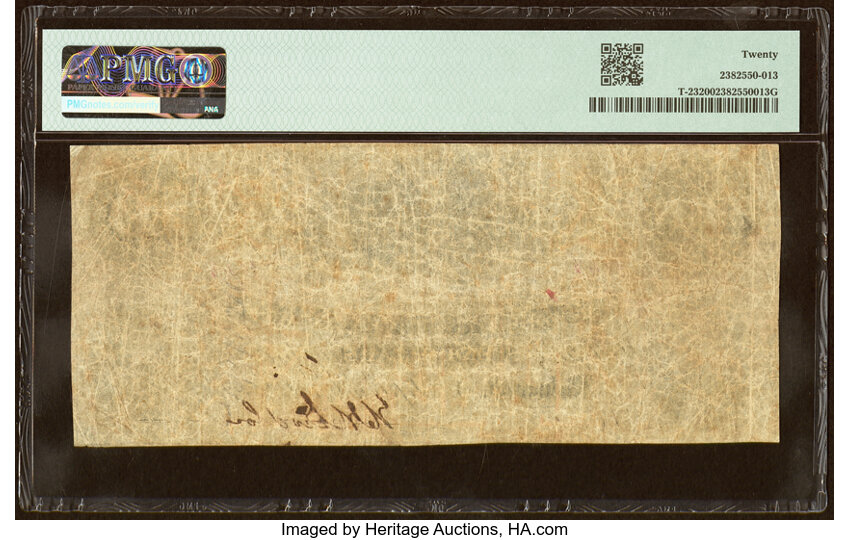 image for: T23 $10 1861 PF-1 Cr. 153 PMG Very Fine 20....