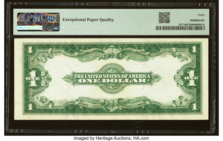 image for: Fr. 237* $1 1923 Silver Certificate Star Note PMG Extremely Fine 40 EPQ....