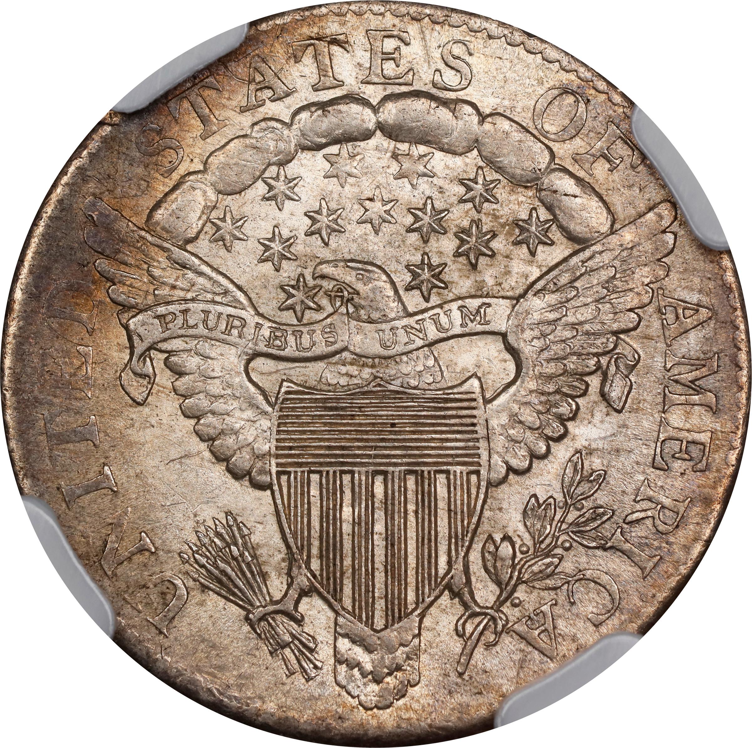 image for: 1807 Draped Bust Dime. JR-1. Rarity-1. MS-64 (NGC).