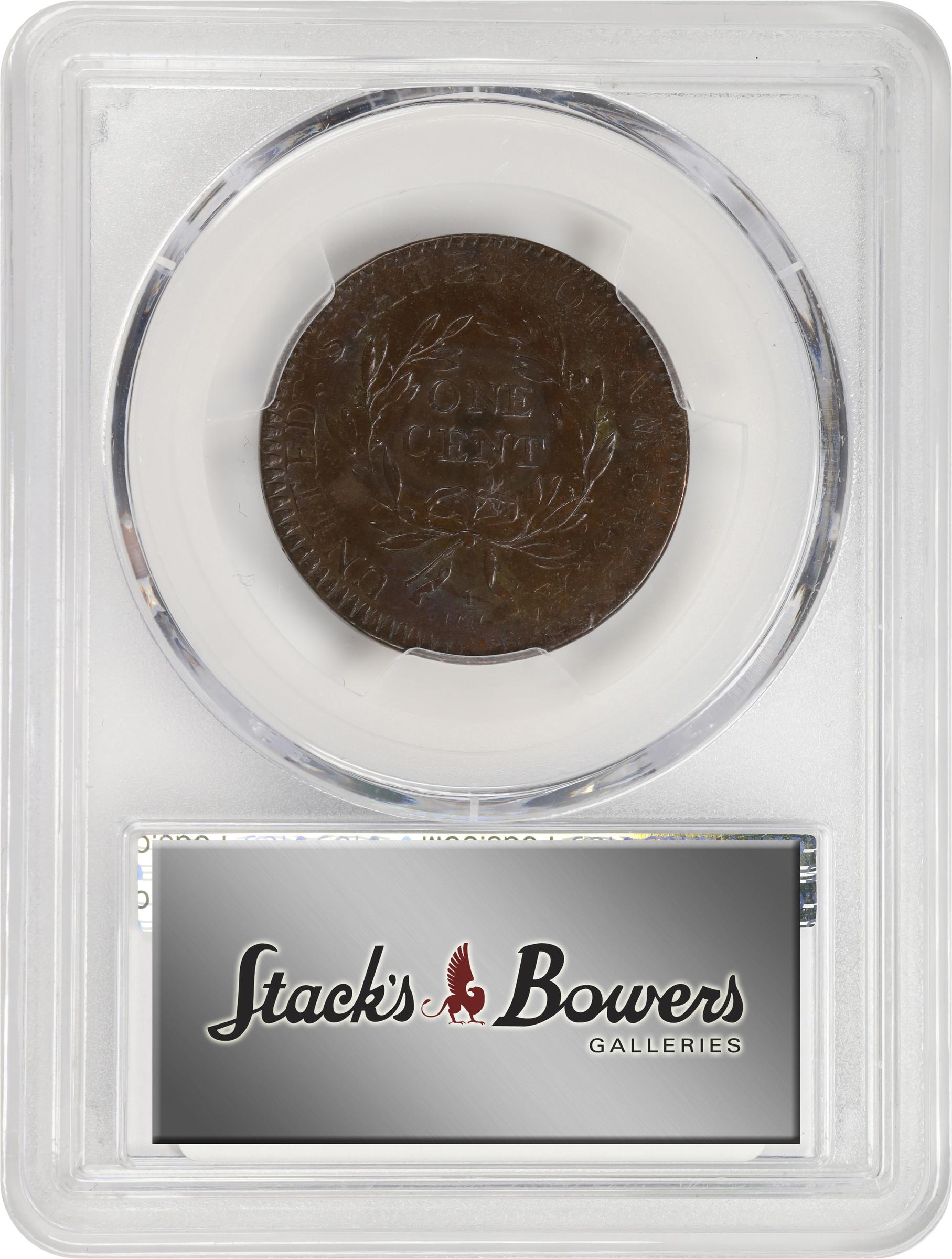 image for: 1794 Liberty Cap Cent. S-19b, B-3b. Rarity-4+. Head of 1793, Double Chin. AU-55 (PCGS). CAC. CMQ.