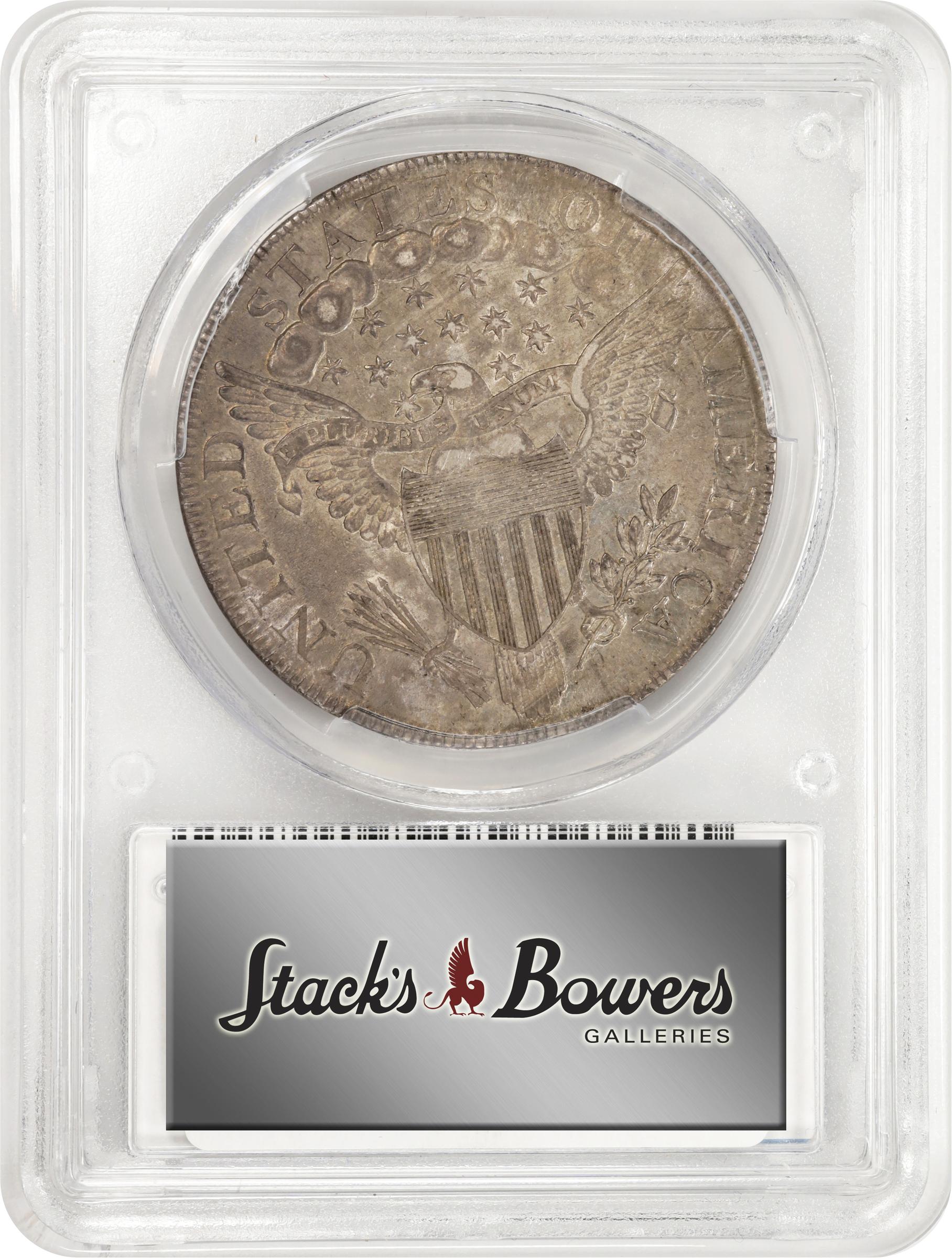 image for: 1800 Draped Bust Silver Dollar. BB-193, B-13, 18. Rarity-4. AU-55 (PCGS). CMQ.