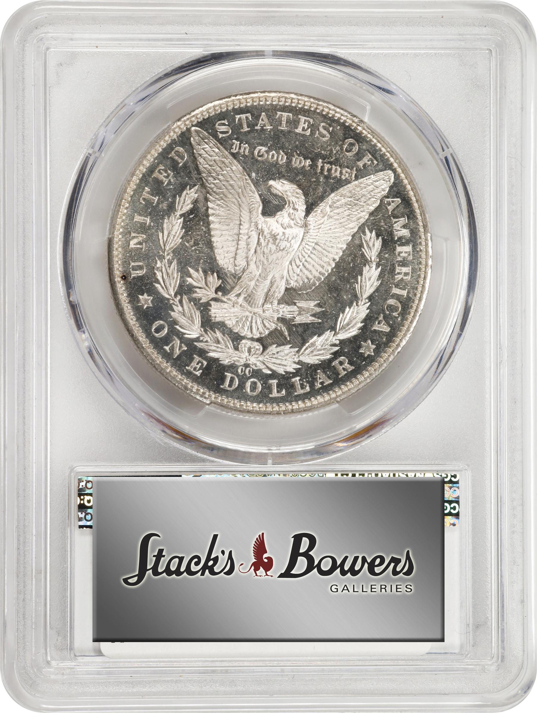 image for: 1889-CC Morgan Silver Dollar. MS-64 DMPL (PCGS). CAC. CMQ.