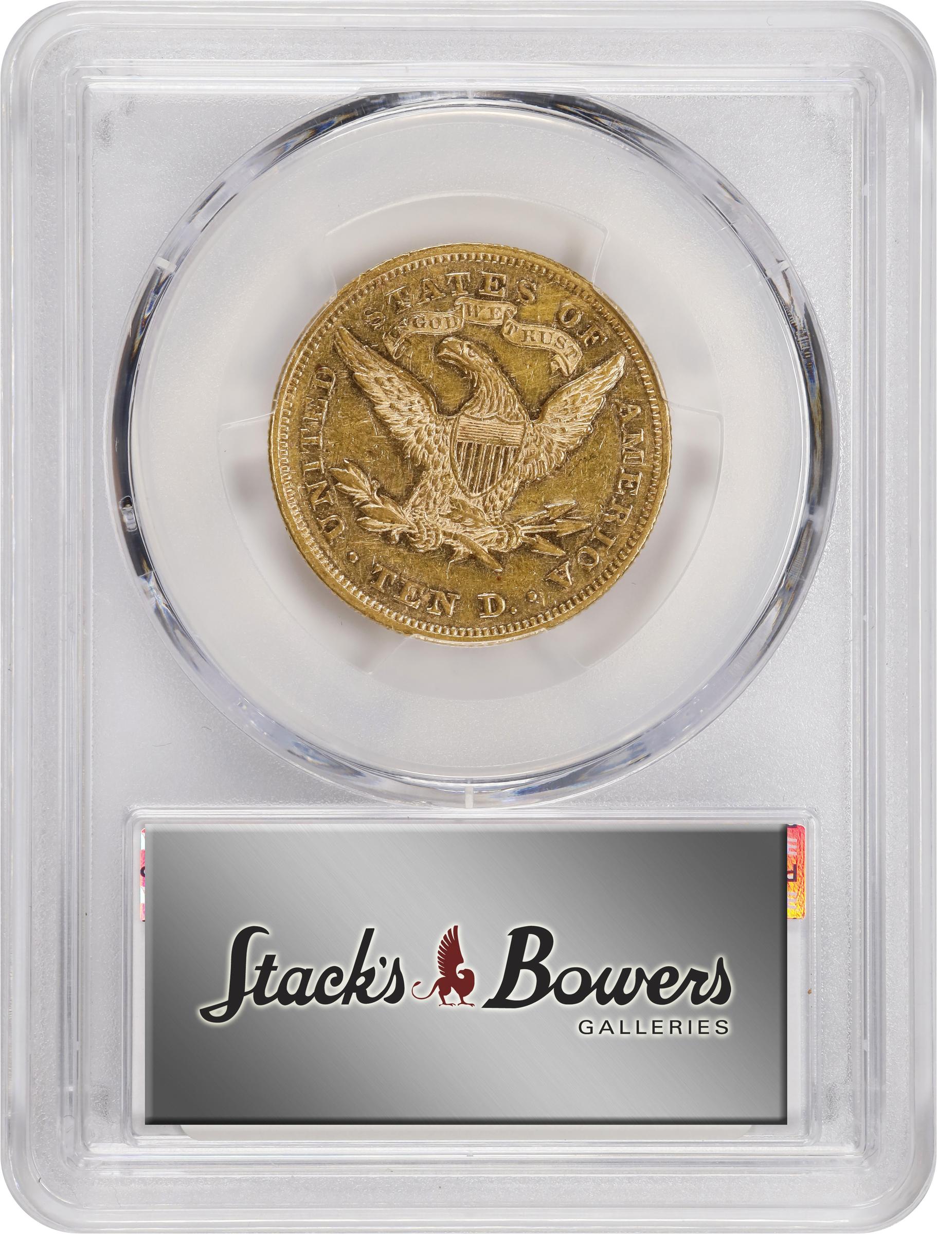 image for: 1869 Liberty Head Eagle. AU-55 (PCGS).