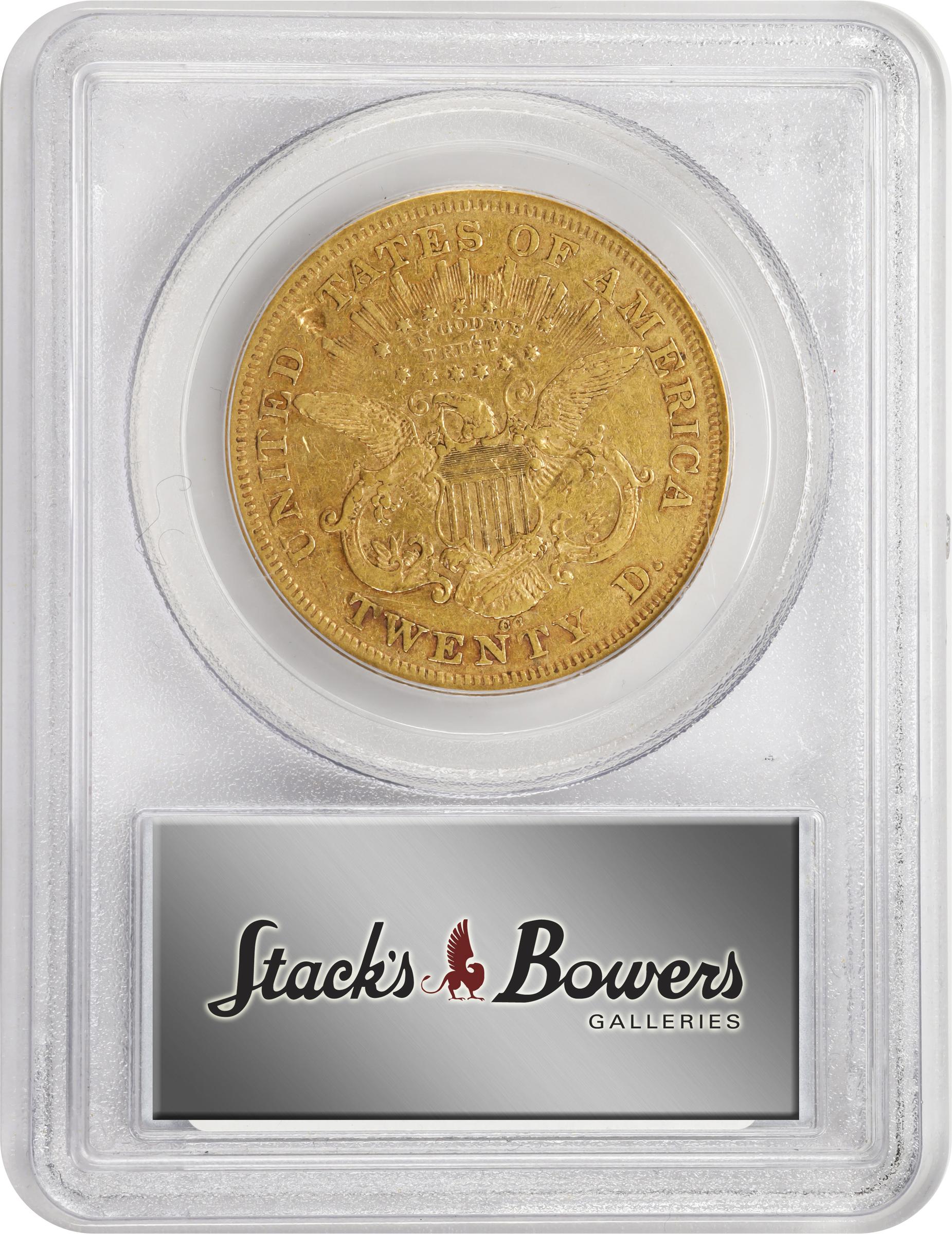 image for: 1870-CC Liberty Head Double Eagle. EF-45 (PCGS).