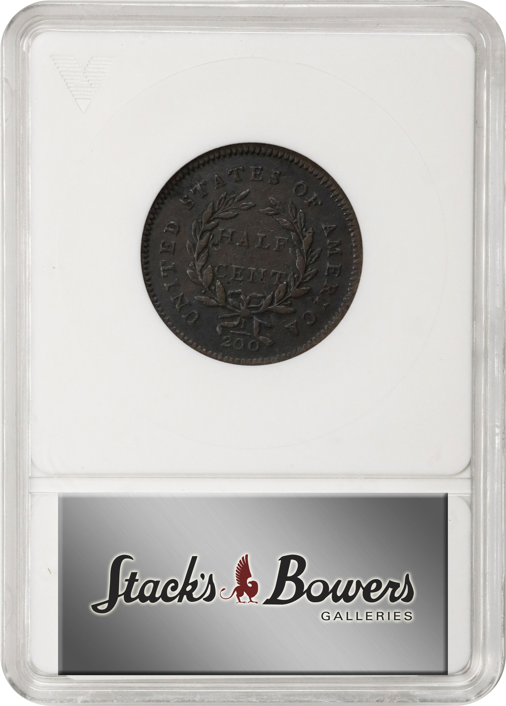 image for: 1794 Liberty Cap Half Cent. C-5a. Rarity-4+. Normal Head, Small Edge Letters. Fine-12 (ANACS). OH.