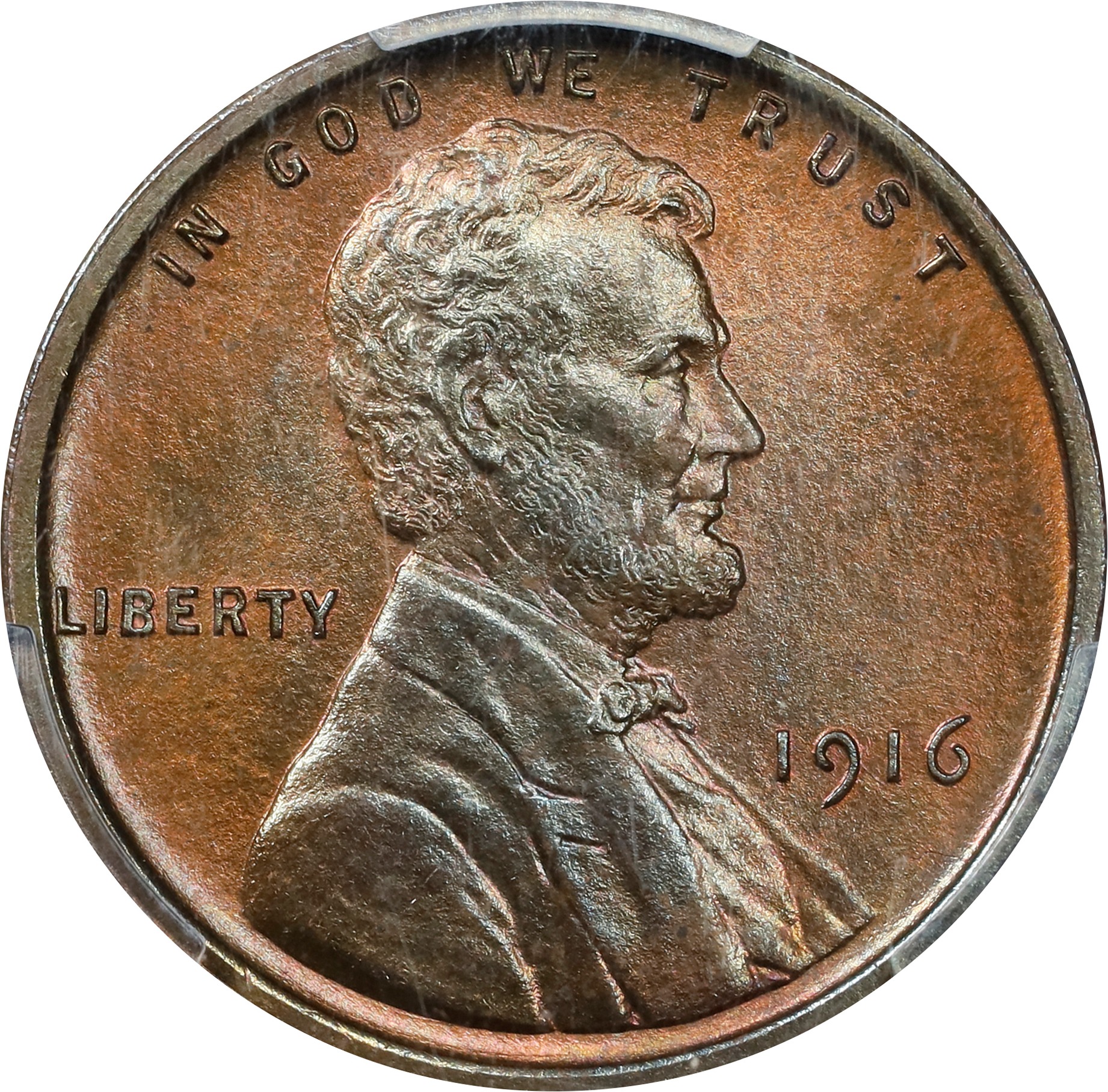 image for: 1916 Lincoln Cent. Proof-66+ BN (PCGS).