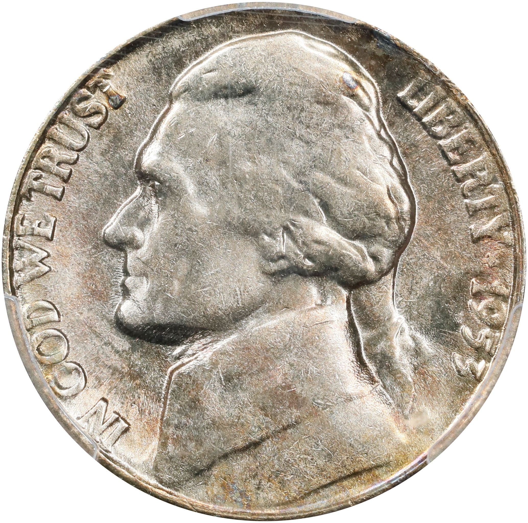 image for: 1953-S Jefferson Nickel. MS-64 FS (PCGS).