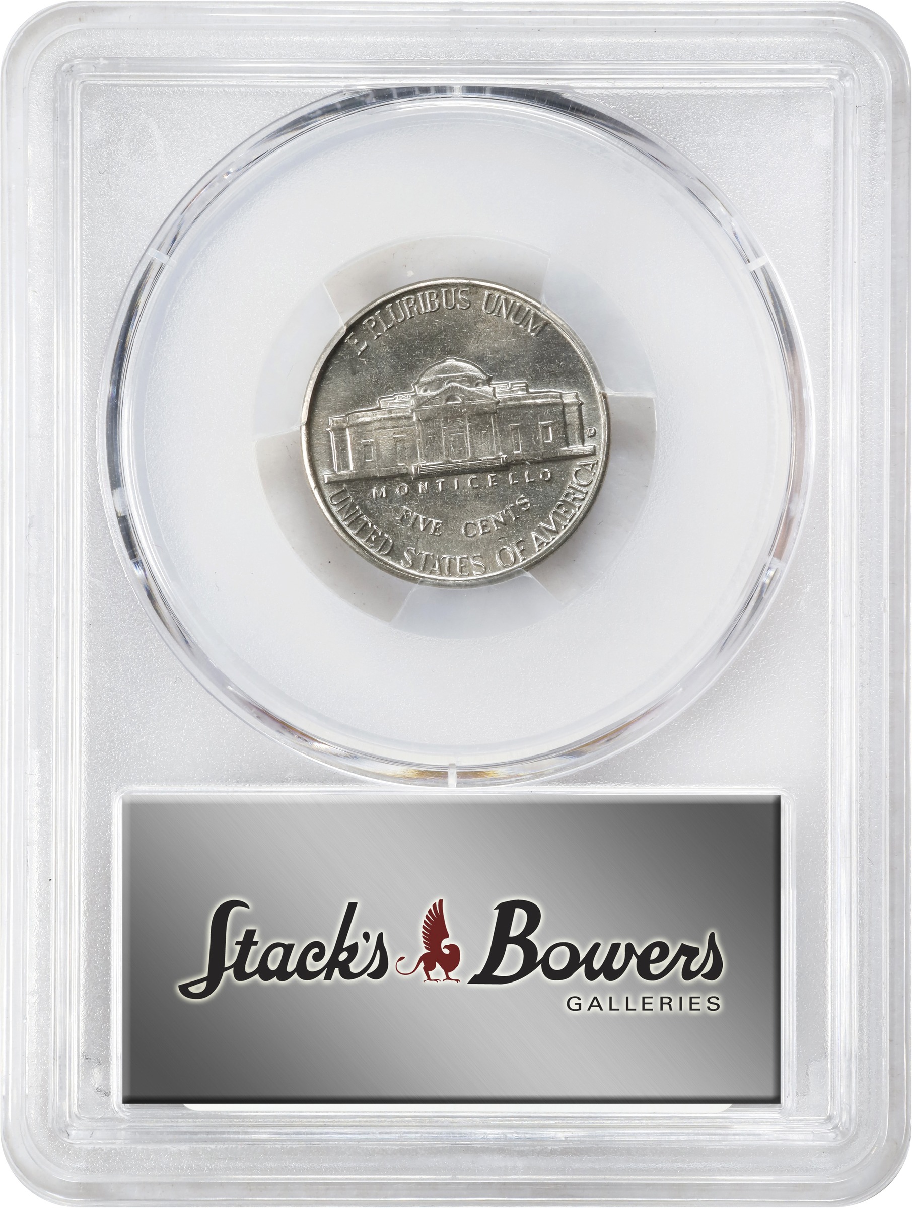 image for: 1954-D Jefferson Nickel. MS-66 FS (PCGS).