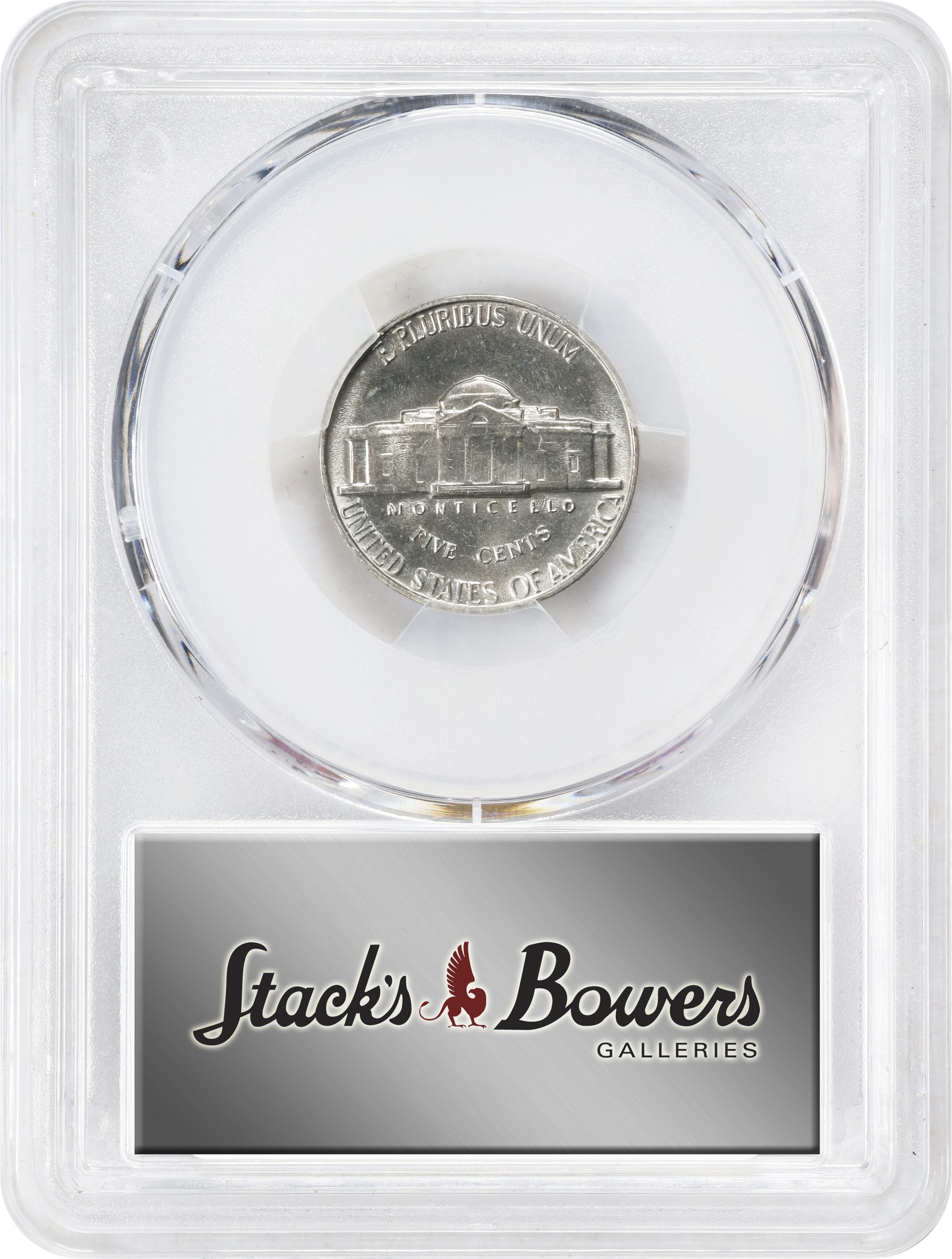 image for: 1961 Jefferson Nickel. MS-66 FS (PCGS).