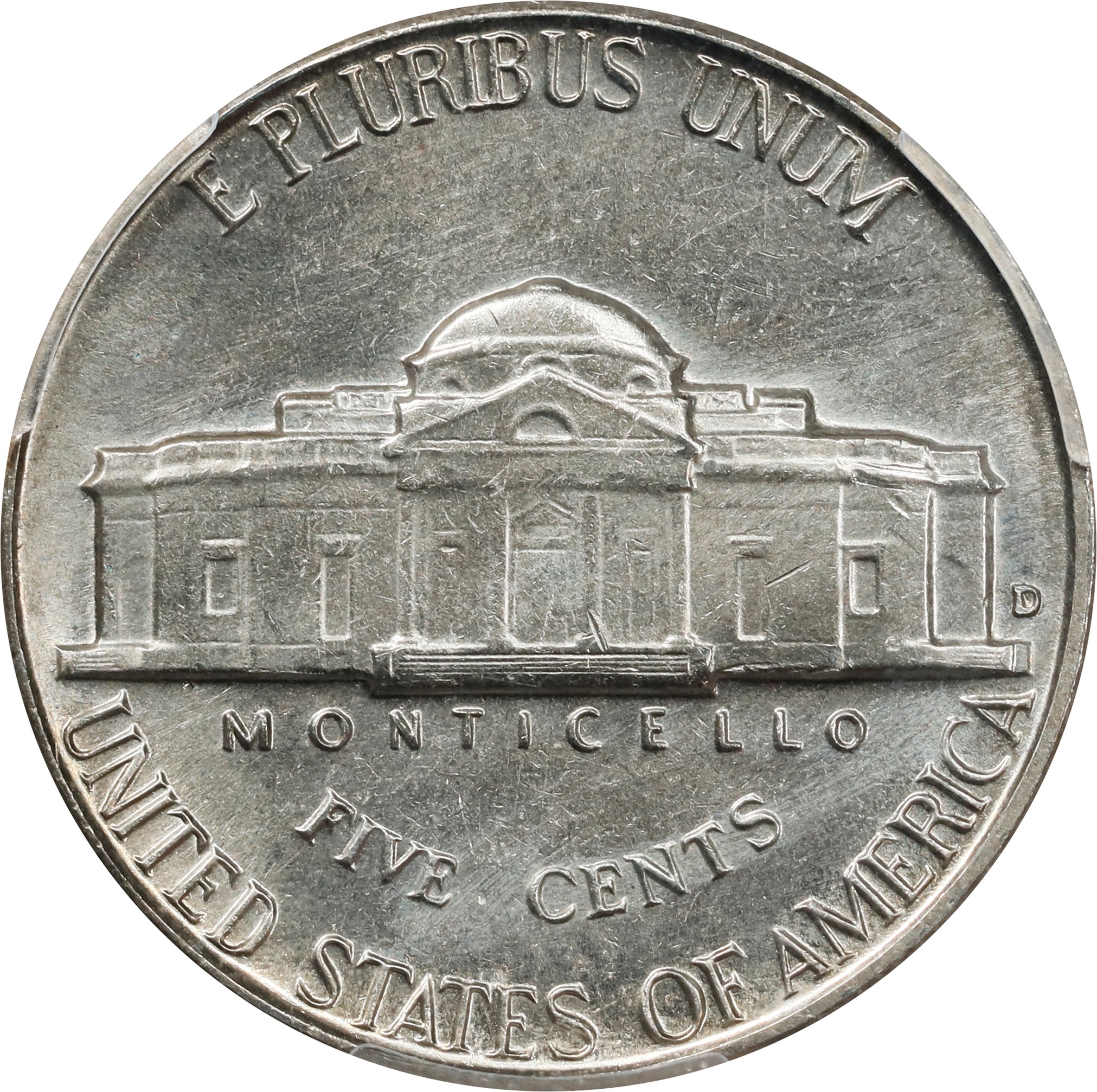 image for: 1962-D Jefferson Nickel. MS-65 FS (PCGS).