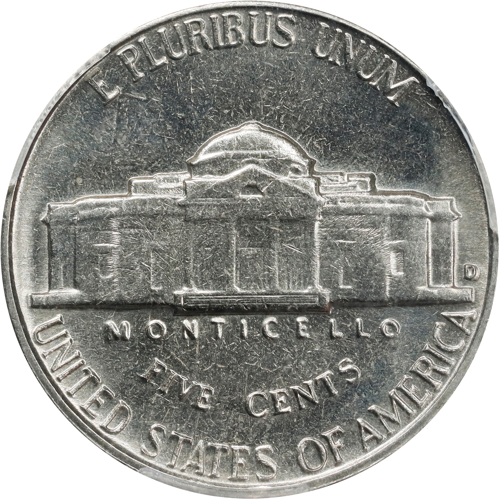 image for: 1963-D Jefferson Nickel. MS-65 FS (PCGS).