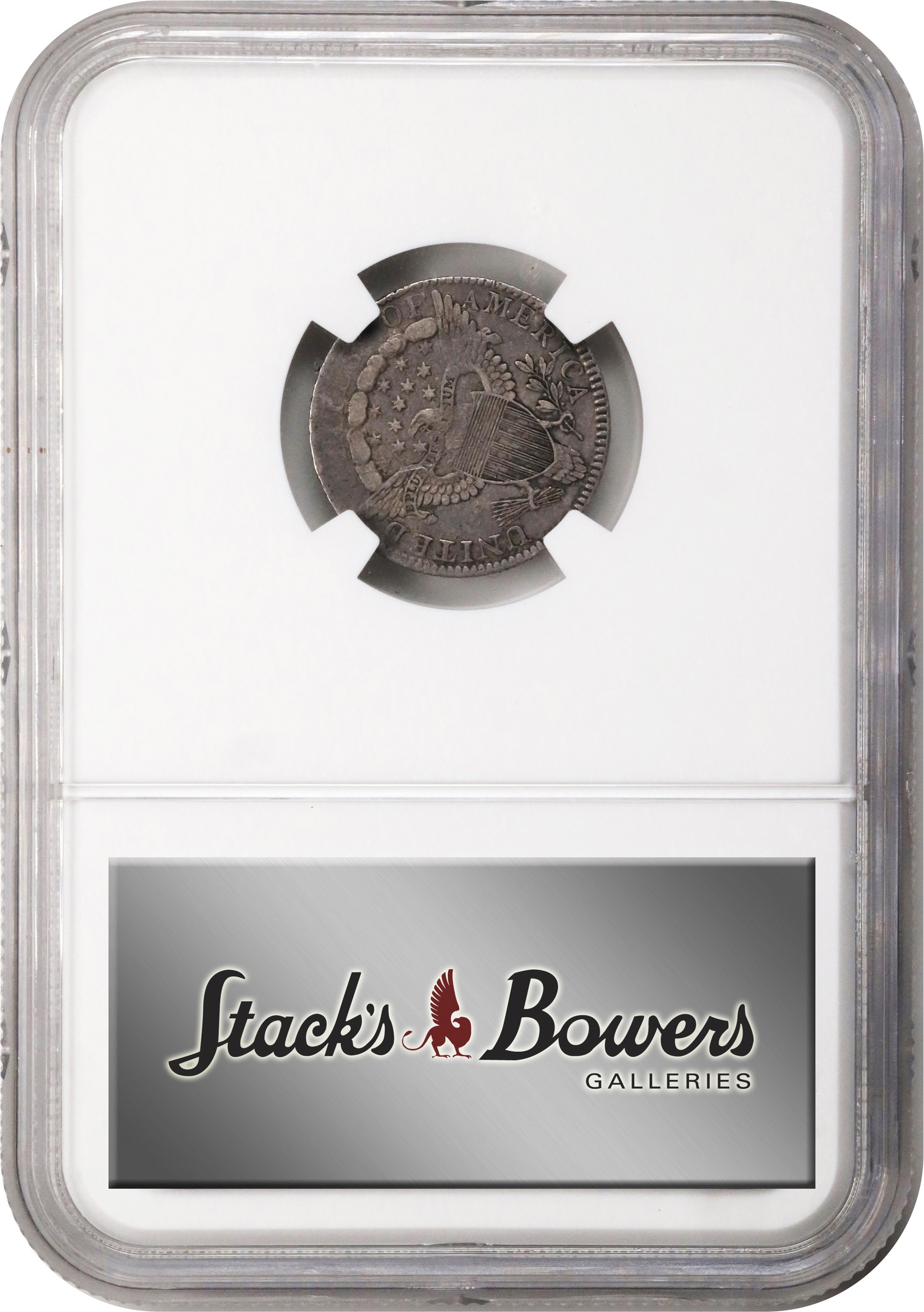 image for: 1798 Draped Bust Dime. JR-4. Rarity-3. Large 8. EF-40 (NGC). CAC.