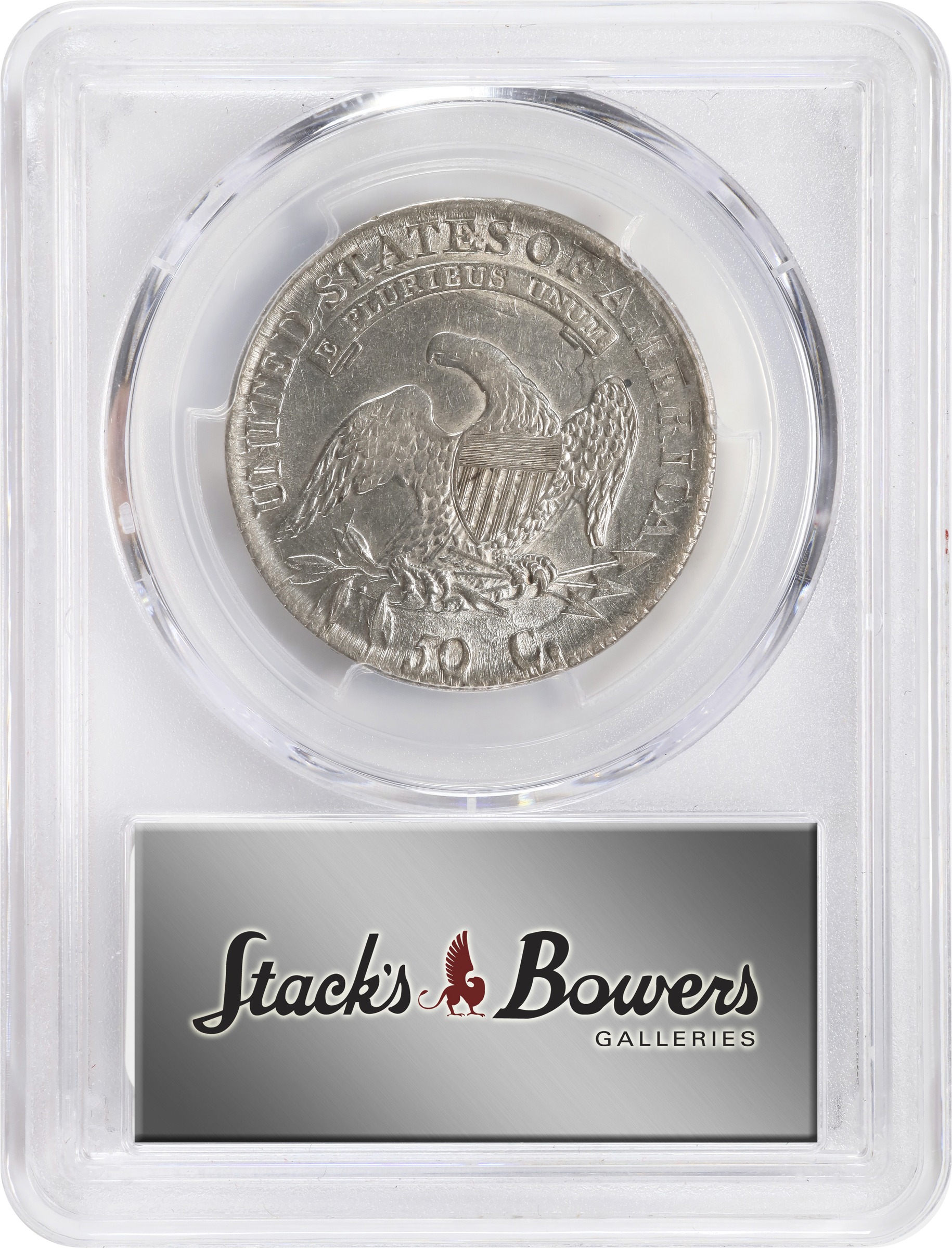 image for: 1814 Capped Bust Half Dollar. O-108a. Rarity-1. E/A in STATES. AU-58 (PCGS).