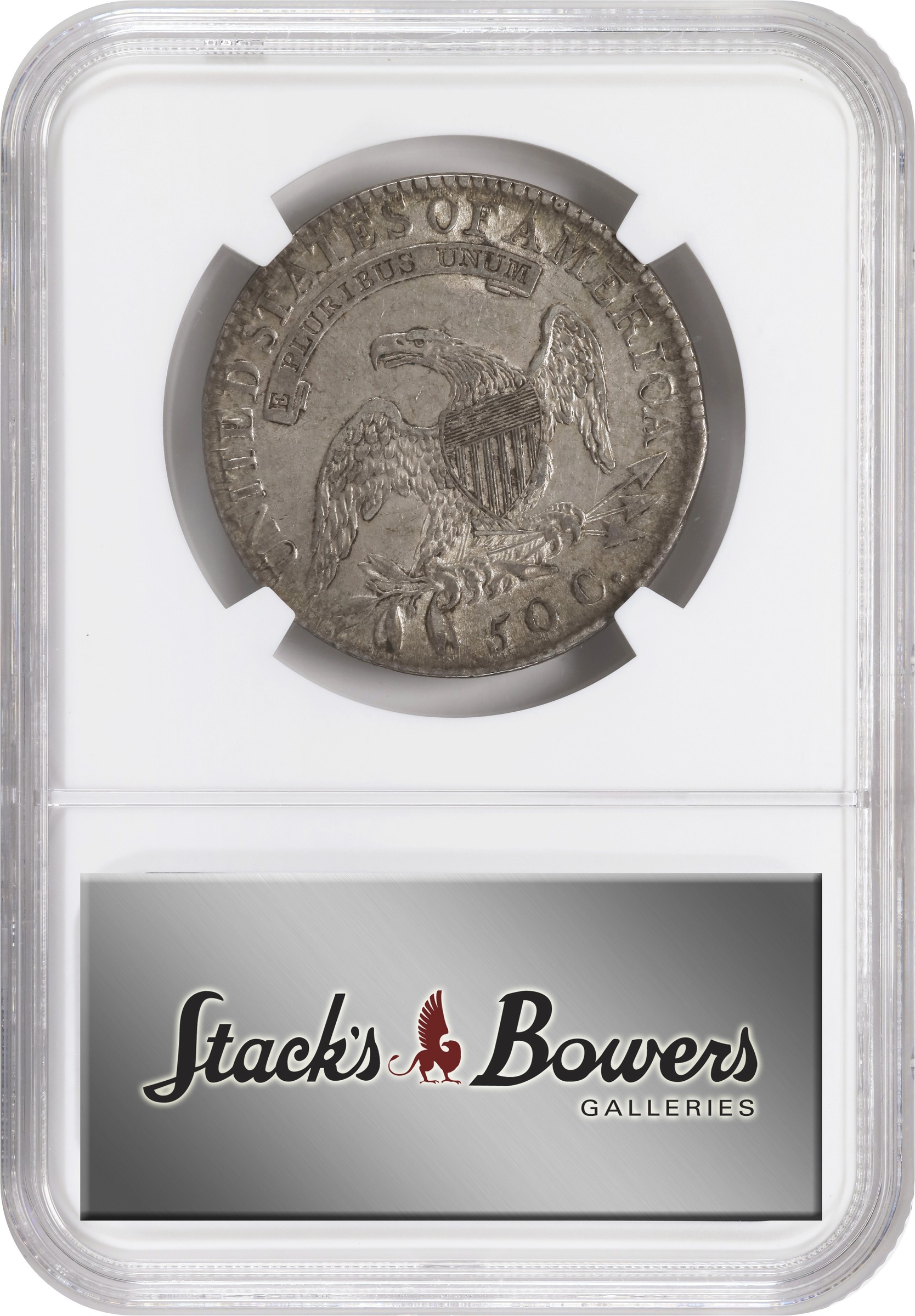 image for: 1818 Capped Bust Half Dollar. O-109a. Rarity-2. AU-55 (NGC). CAC.