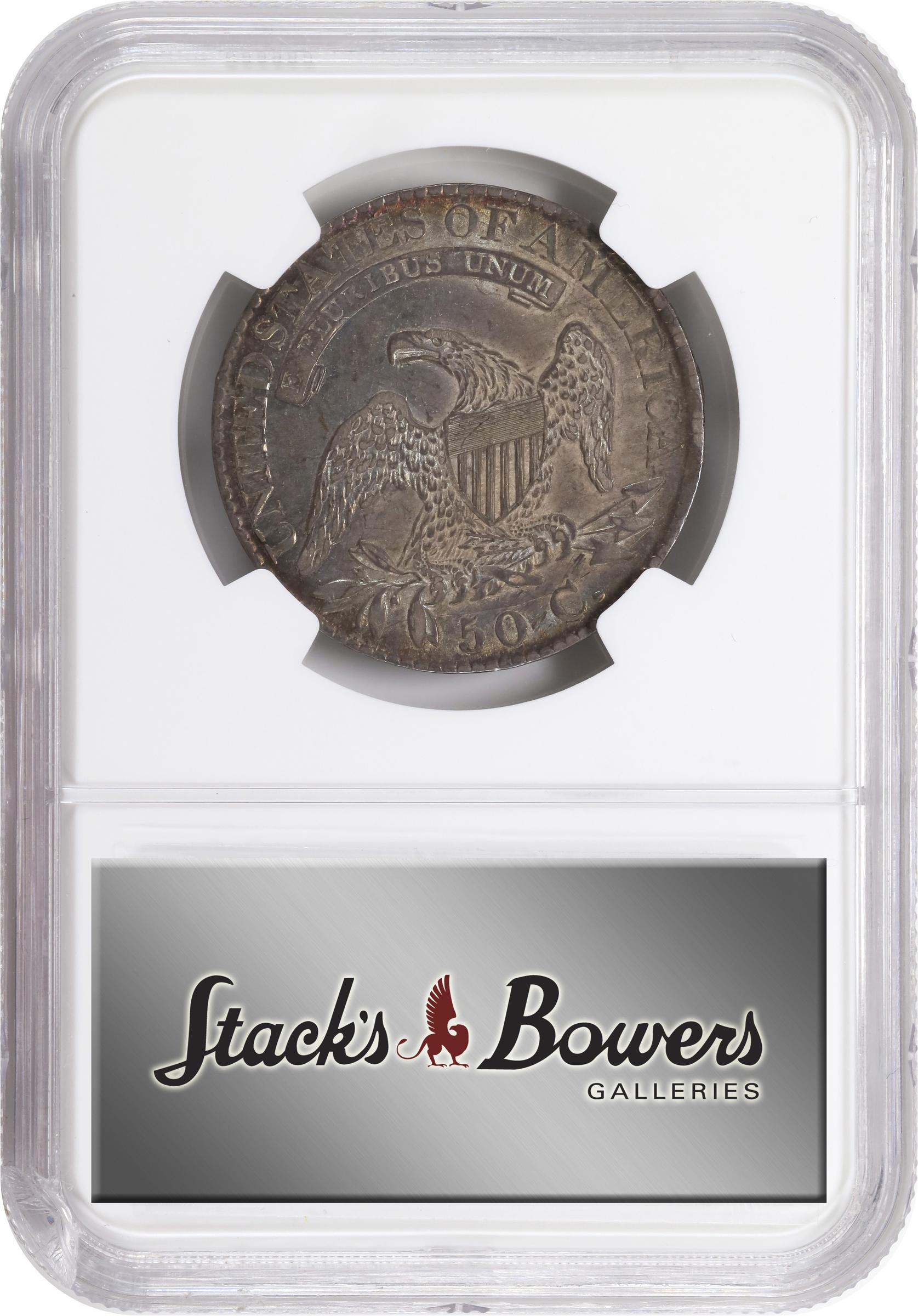 image for: 1826 Capped Bust Half Dollar. O-107. Rarity-3. AU-58 (NGC). CAC.