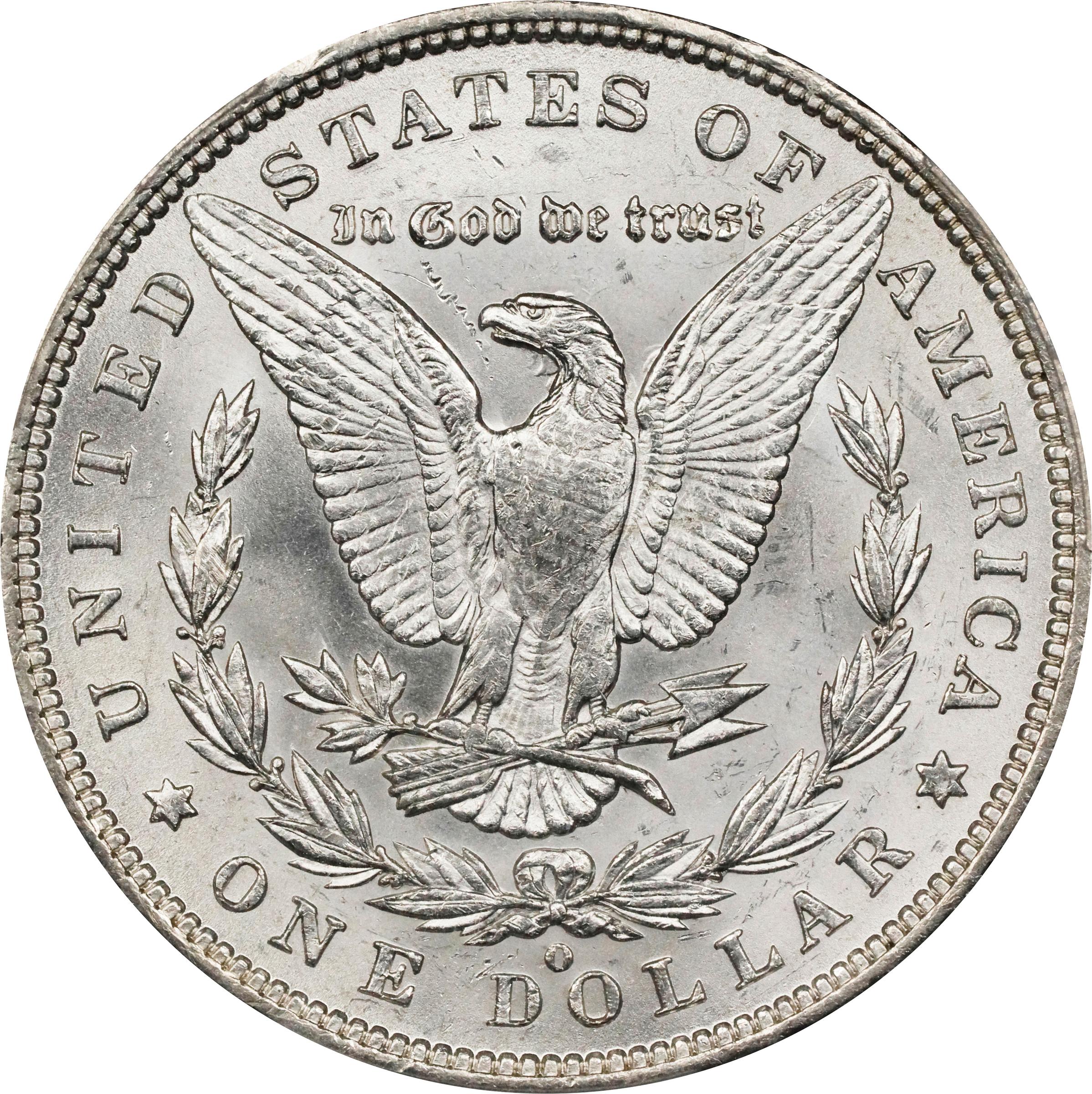 image for: 1888-O Morgan Silver Dollar. VAM-1B. Top 100 Variety. Scarface. MS-63 (PCGS).