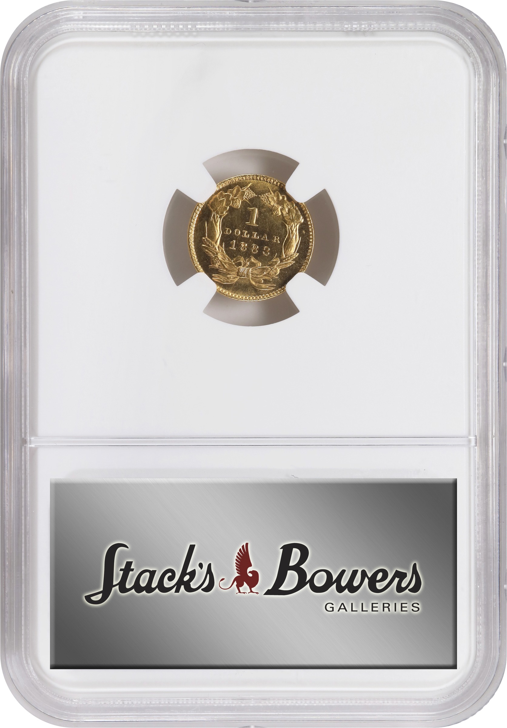 image for: 1883 Gold Dollar. MS-65 PL (NGC).