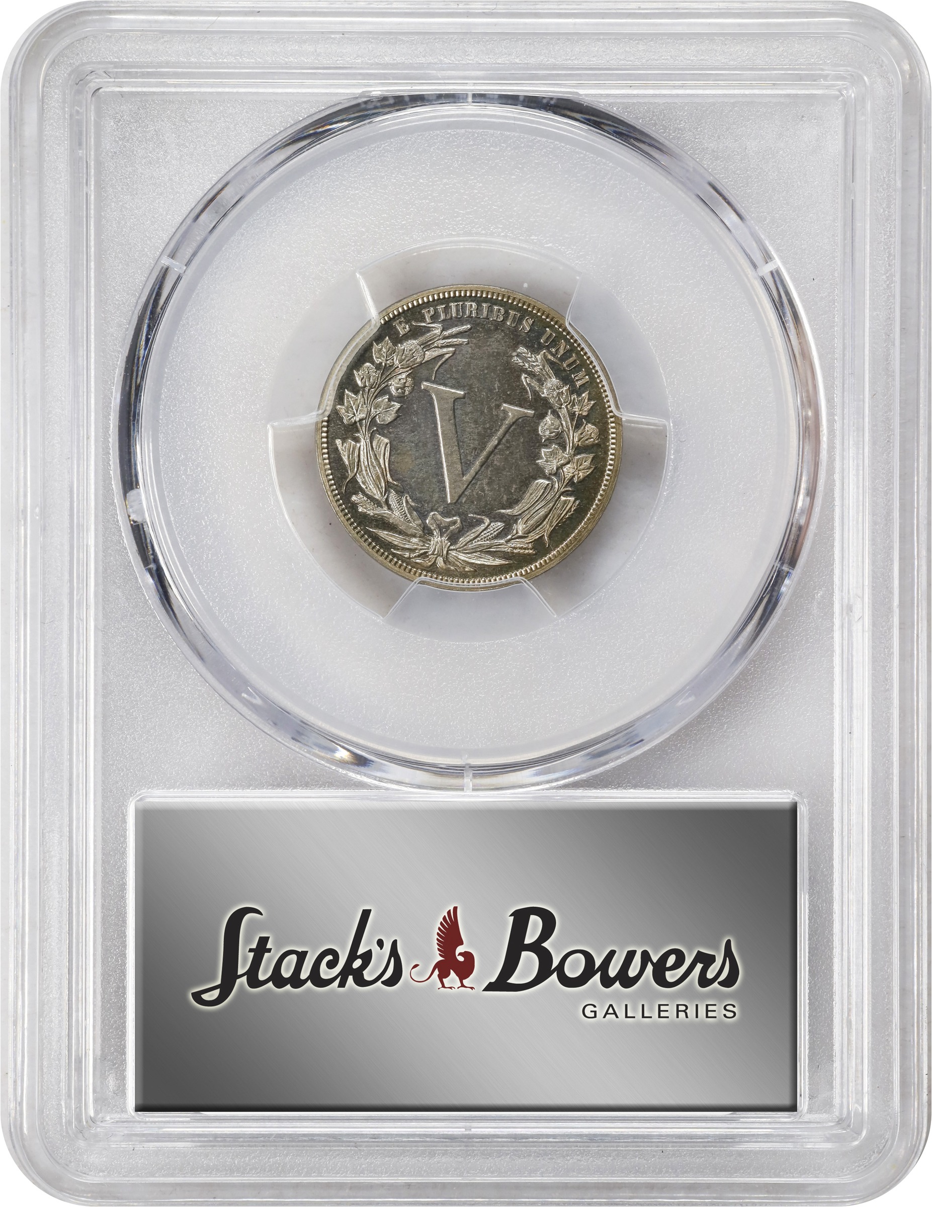 image for: 1882 Pattern Liberty Head Nickel. Judd-1684, Pollock-1886. Rarity-6-. Nickel. Plain Edge. Proof-66 (PCGS). CAC.