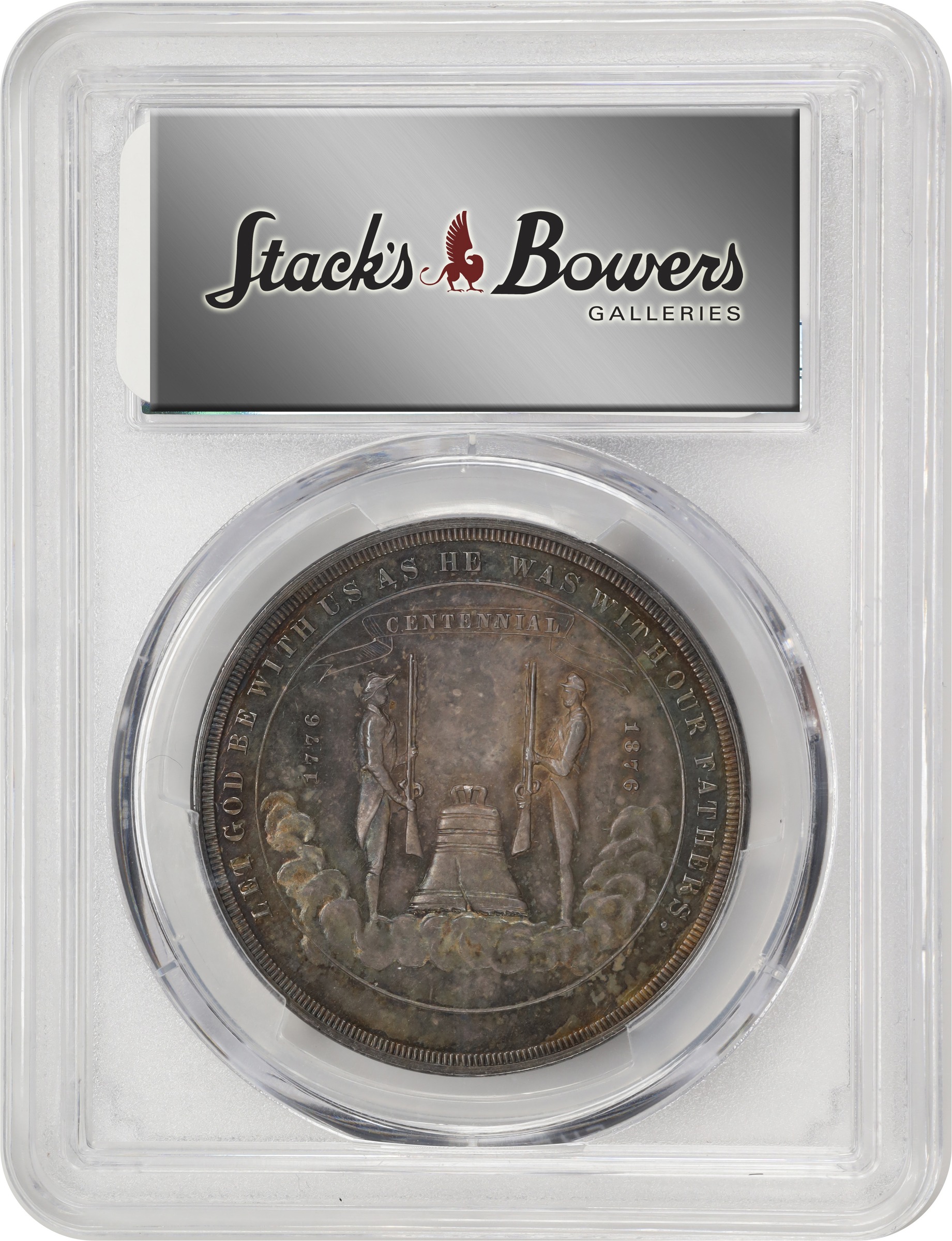 image for: 1876 Nevada Dollar. HK-19, Julian CM-36. Rarity-5. Silver. MS-65 (PCGS).