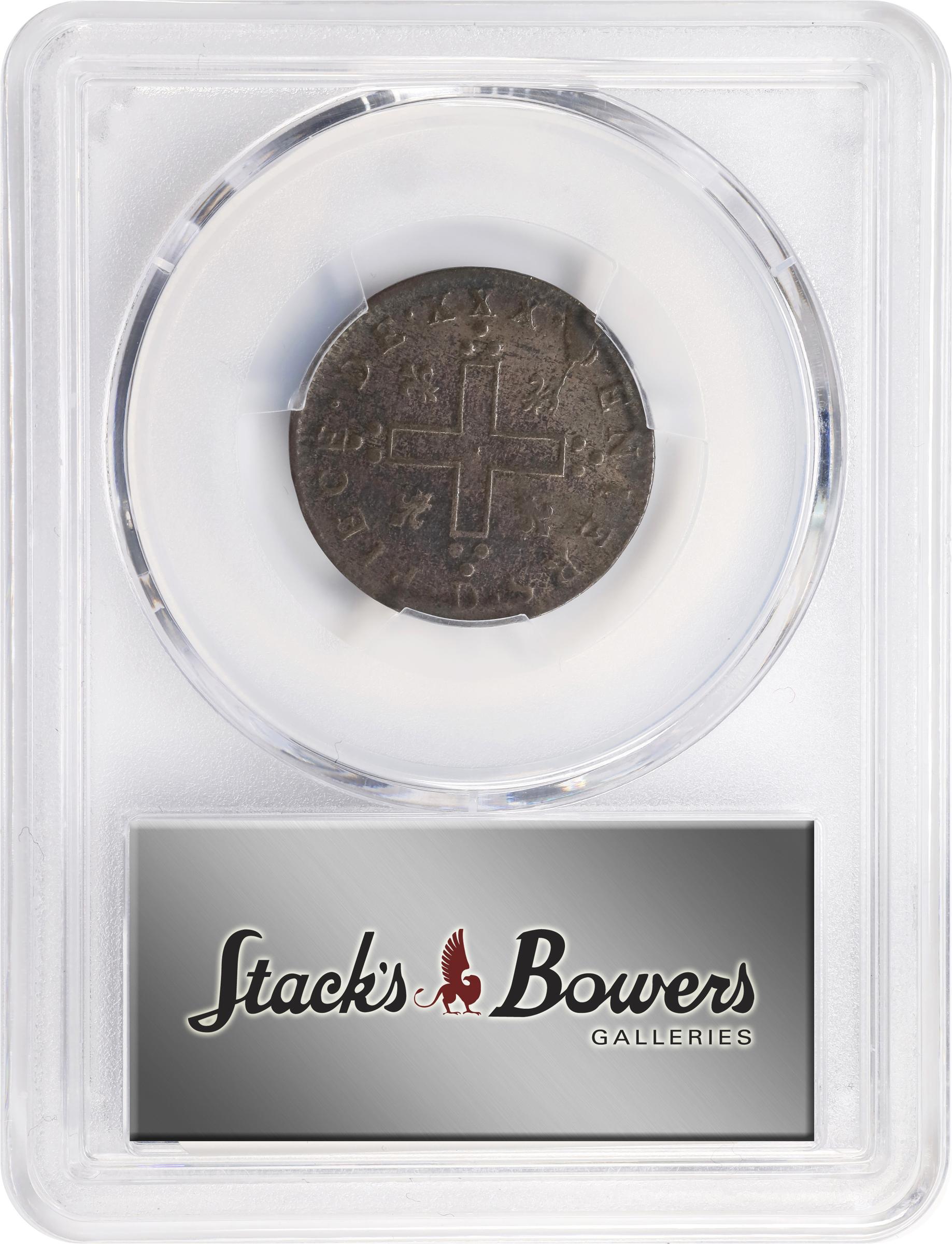 image for: 1712-D 30 Deniers, or Mousquetaire. Lyon Mint. Vlack-5, W-11730. Rarity-3. VF-35 (PCGS).