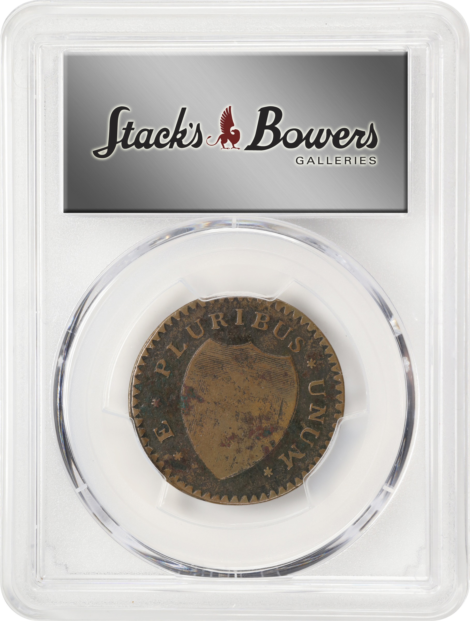 image for: 1786 New Jersey Copper. Maris 10-G, W-4740. Rarity-6. Date Under Plow, No Coulter. VF-20 (PCGS).