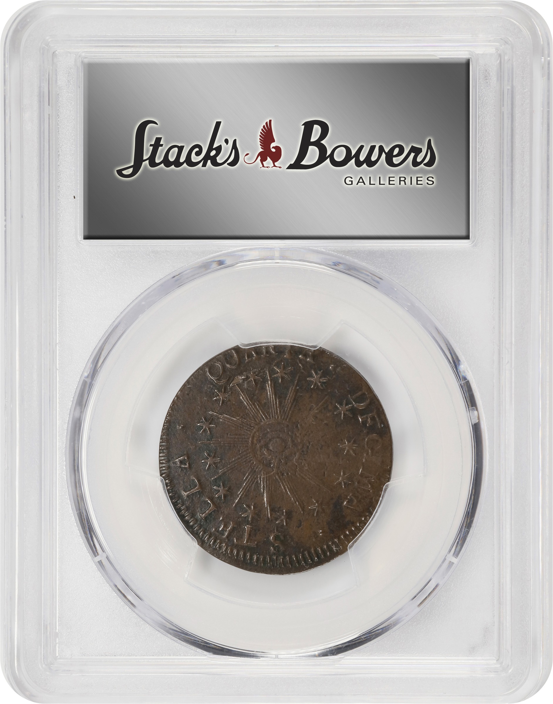 image for: 1786 Vermont Copper. Landscape. RR-6, Bressett 4-D, W-2020. Rarity-2. VERMONTENSIUM. EF-40 (PCGS).