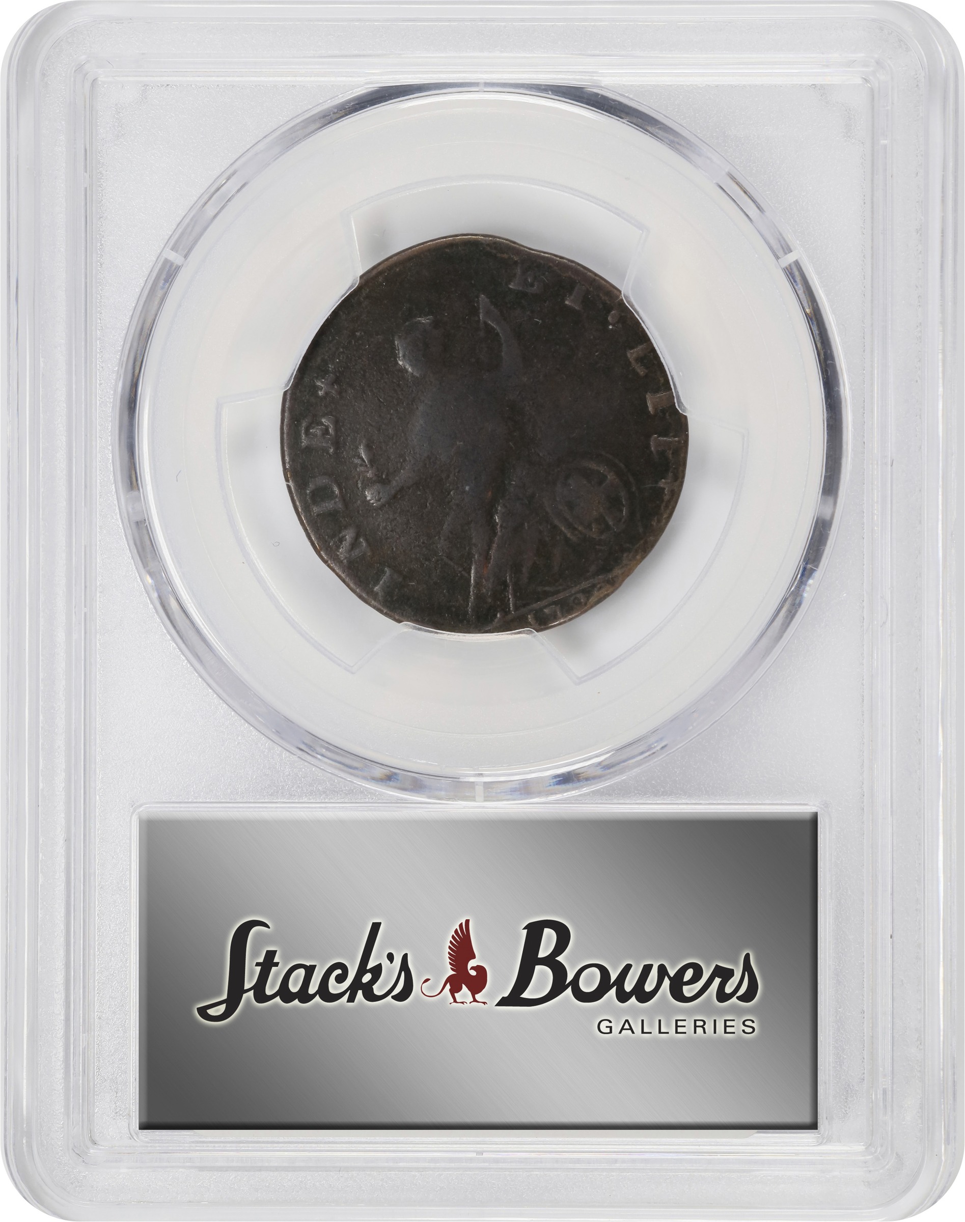 image for: 1788 Vermont Copper. RR-31, Bressett 24-U, Vlack 22-88VT, W-2260. Rarity-4. GEORGIVS III REX. Fine-15 (PCGS).