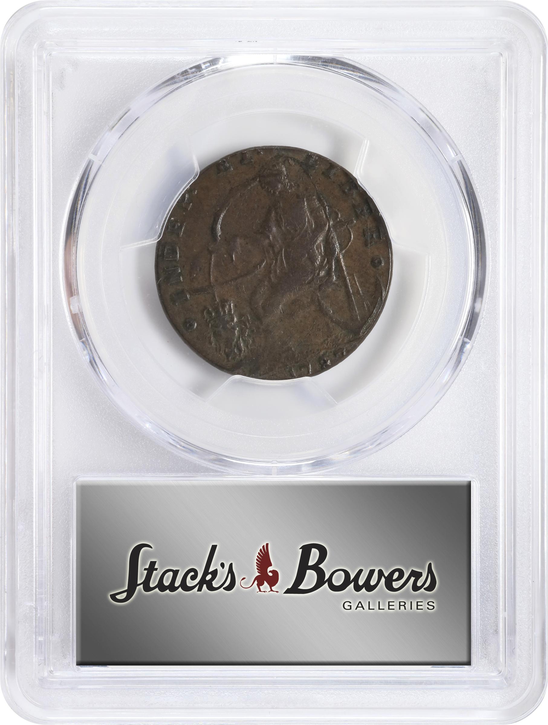 image for: 1787 Auctori Plebis Token. W-8770. Rarity-3. AU-53 (PCGS).