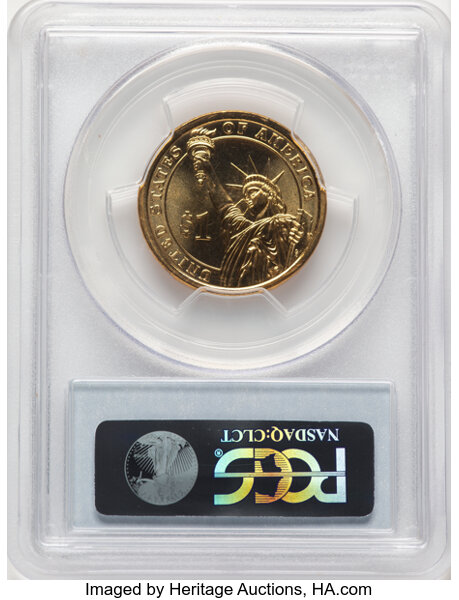 image for: 2011-D Dollar Ulysses S. Grant Position A MS68 PCGS. PCGS Population: 7 in 68, 0 finer (10/25). CDN: $28 Whsle. Bid for NGC...