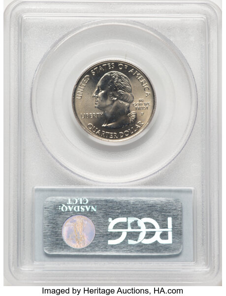 image for: 2004-P 25C Iowa MS68 PCGS. PCGS Population: 21 in 68, 0 finer (10/25). CDN: $360 Whsle. Bid for NGC/PCGS MS68. ...