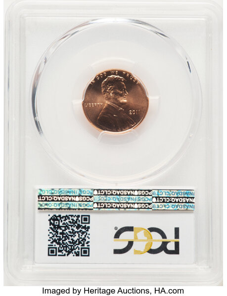 image for: 2011 1C Shield MS68 Red PCGS. PCGS Population: 43 in 68 (1 in 68+), 0 finer (10/25). CDN: $200 Whsle. Bid for NGC/PCGS MS68...