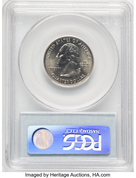 image for: 2007-D 25C Montana MS68 PCGS. PCGS Population: 17 in 68, 0 finer (10/25). CDN: $500 Whsle. Bid for NGC/PCGS MS68. ...