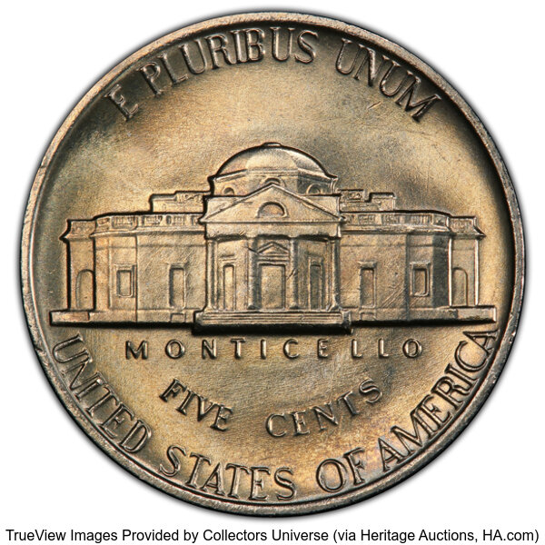 image for: 1981-P 5C MS65 Full Steps PCGS. PCGS Population: 34 in 65 (1 in 65+), 36 finer (10/25). CDN: $350 Whsle. Bid for NGC/PCGS M...