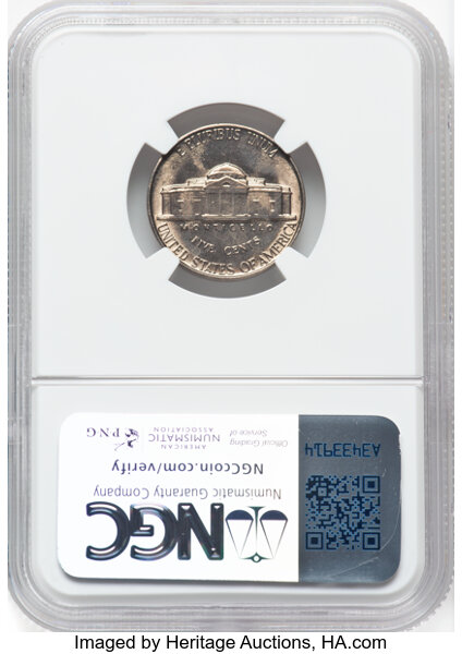 image for: 1957 5C MS66 Full Steps NGC.  CDN: $360 Whsle. Bid for NGC/PCGS MS66. ...