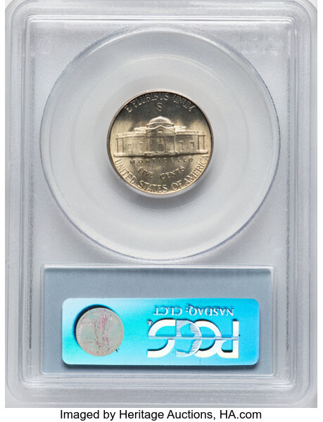 image for: 1945-S 5C MS65 Full Steps PCGS. PCGS Population: 72 in 65 (2 in 65+), 199 finer (10/25). CDN: $240 Whsle. Bid for NGC/PCGS ...