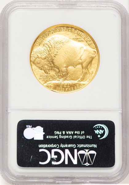 image for: 2006 $50 One-Ounce Gold Eagle, First Strike MS70 NGC.  ...