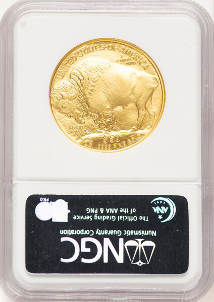 image for: 2006 $50 One-Ounce Gold Eagle, First Strike MS70 NGC.  ...