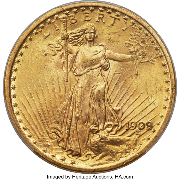 image for: 1909/8 $20 FS-301 MS64 PCGS....