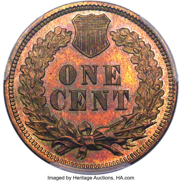 image for: 1873 1C Closed 3 PR66 Red Cameo PCGS. Snow-PR1....